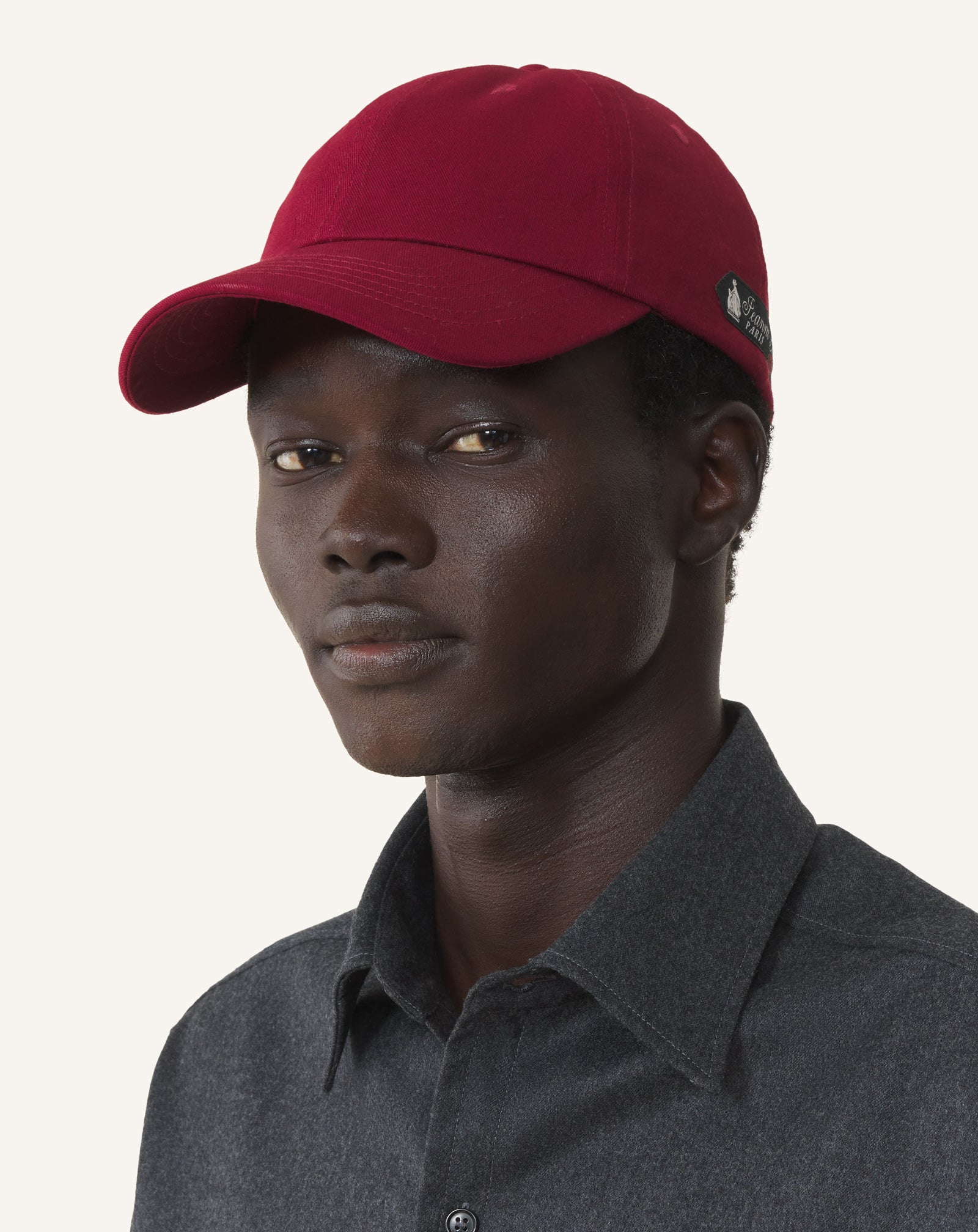 LANVIN SIGNATURE COTTON CAP