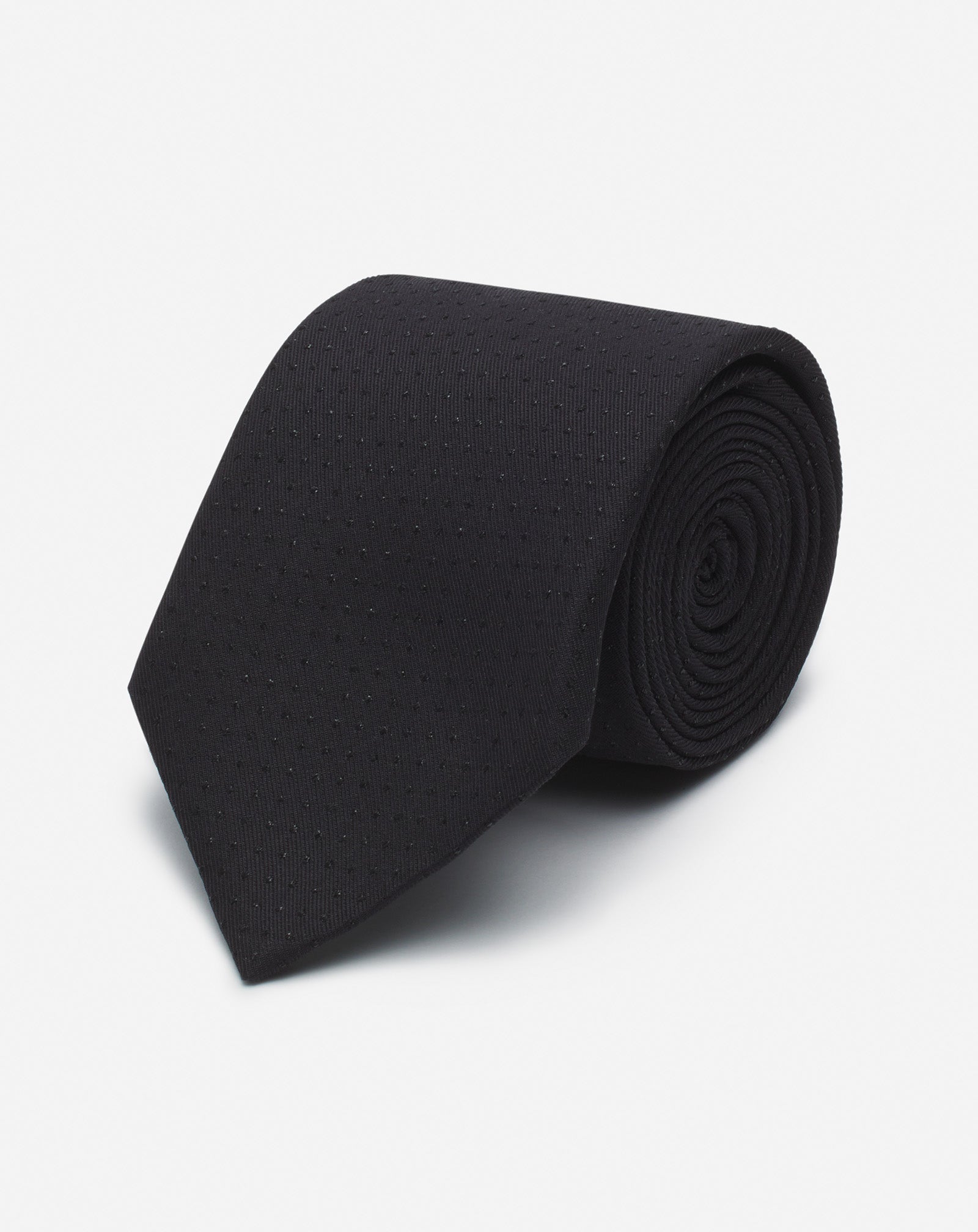 LANVIN TIE IN SPARKLY SATIN