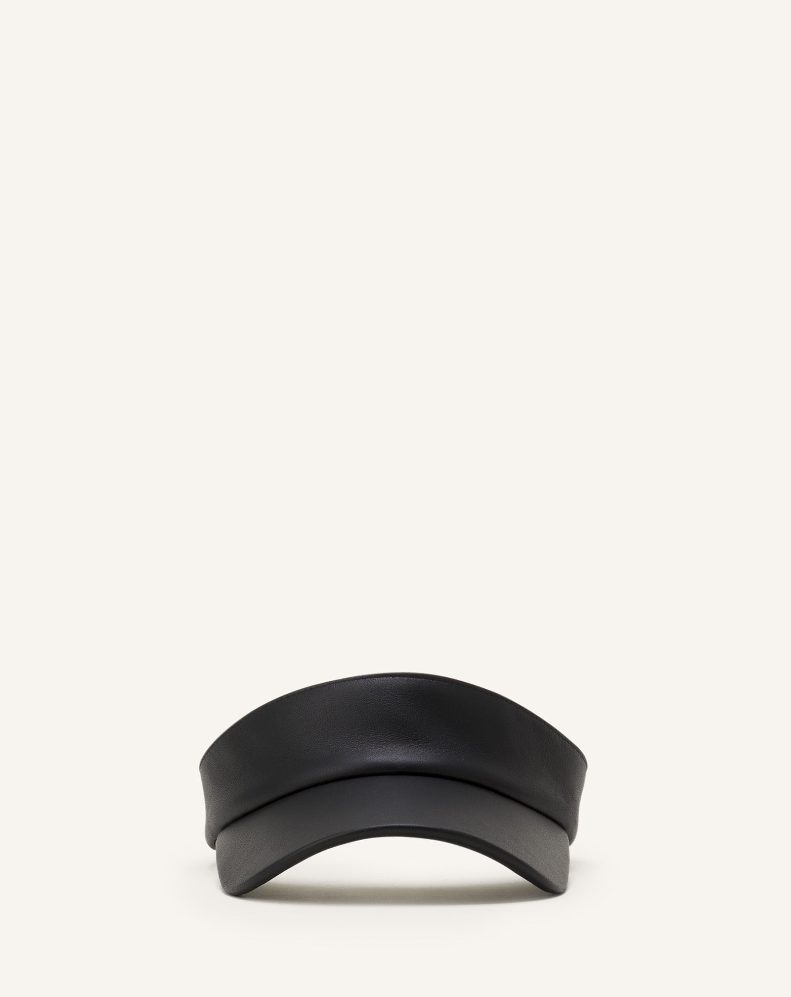 LANVIN LEATHER VISOR