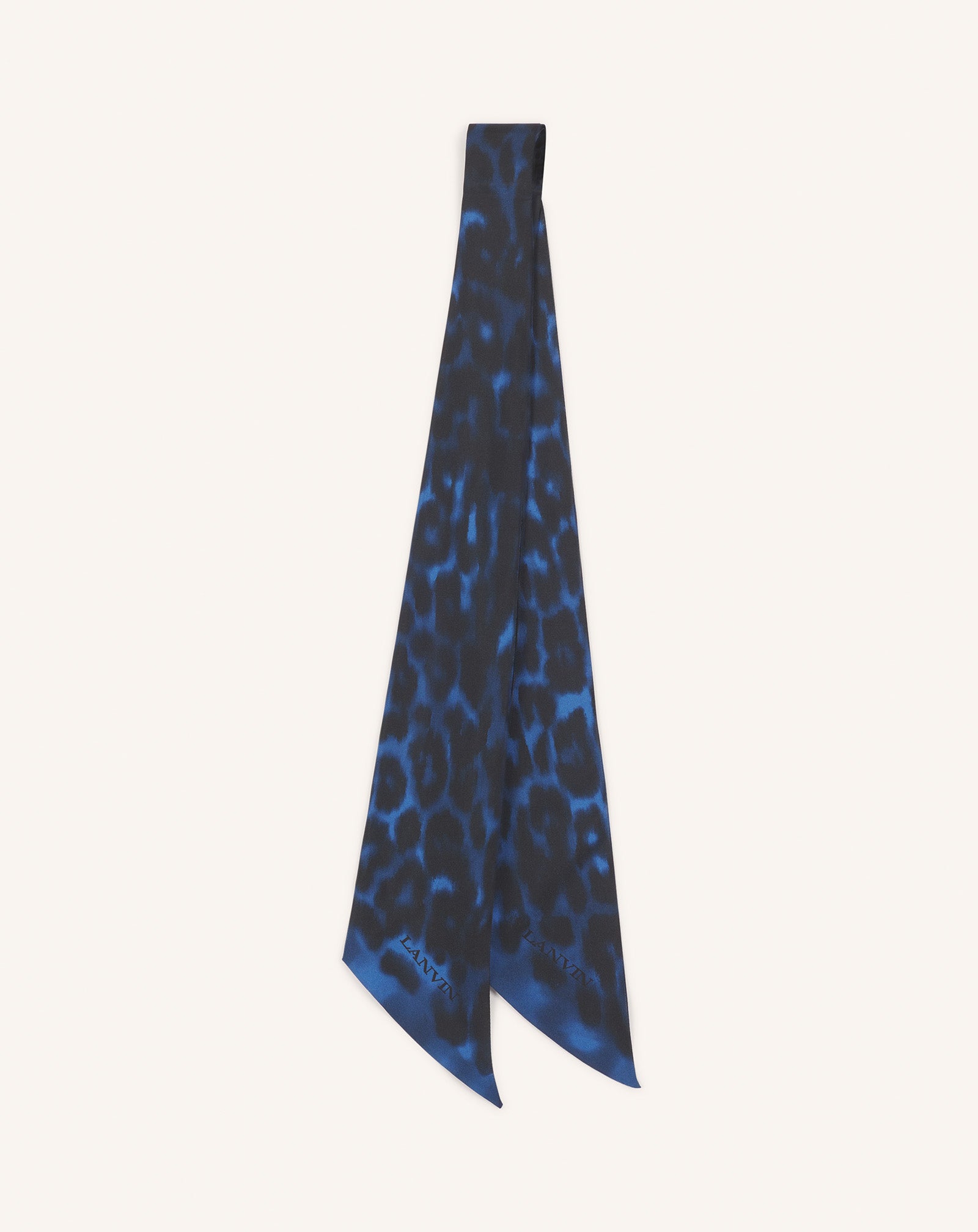 LEOPARD PRINT SILK TWILLY