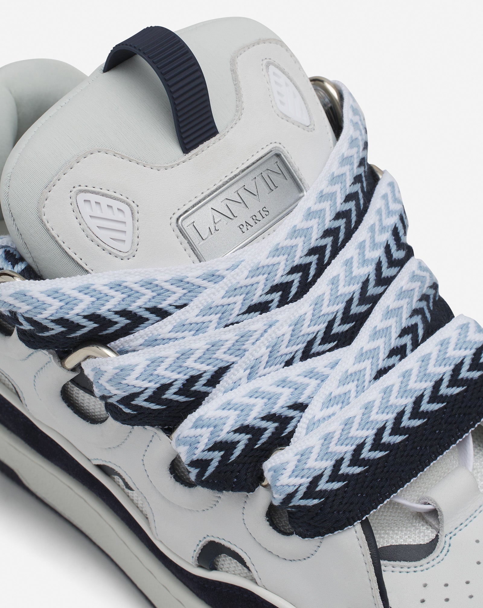 CURB LEATHER SNEAKERS