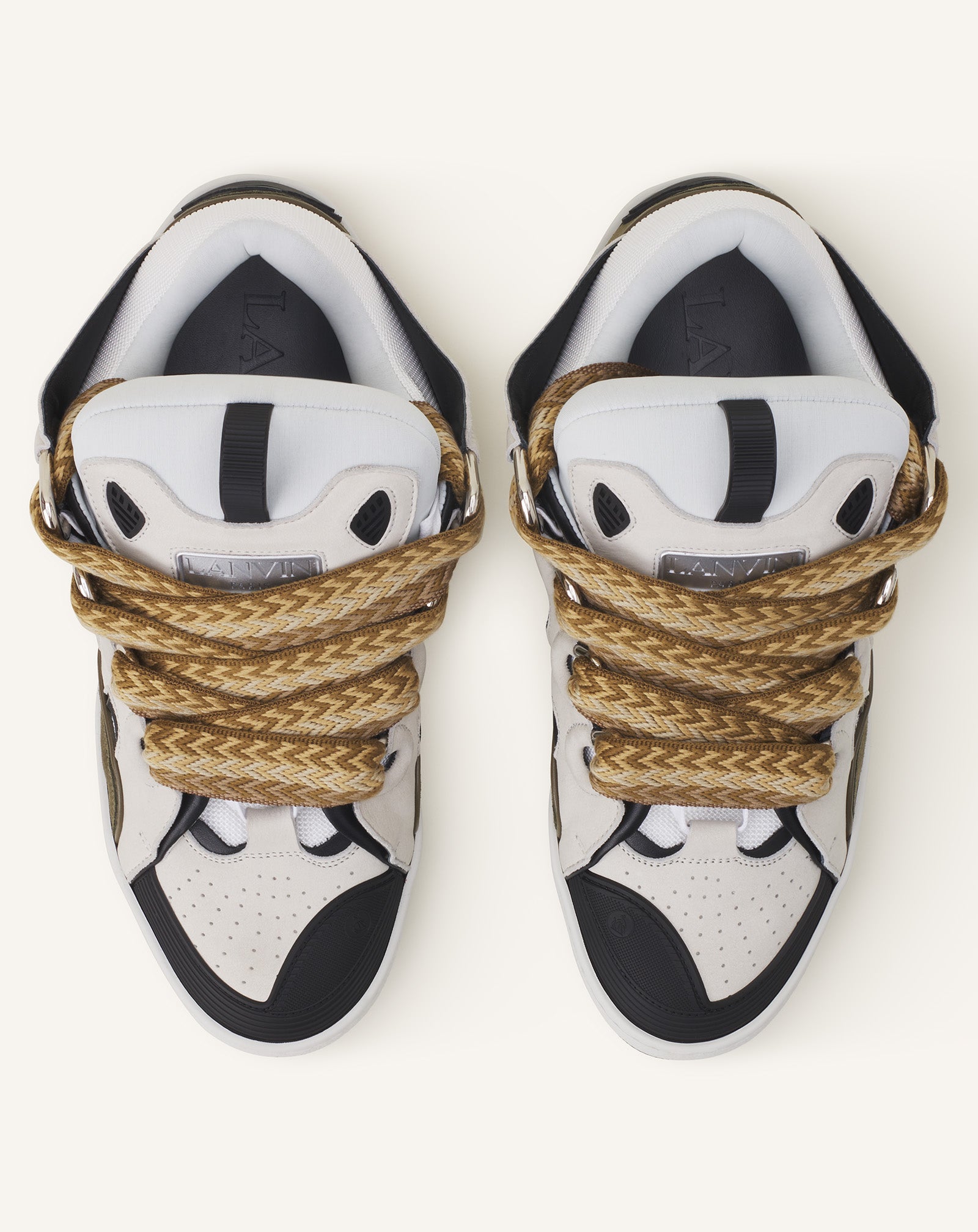 CURB LEATHER SNEAKERS