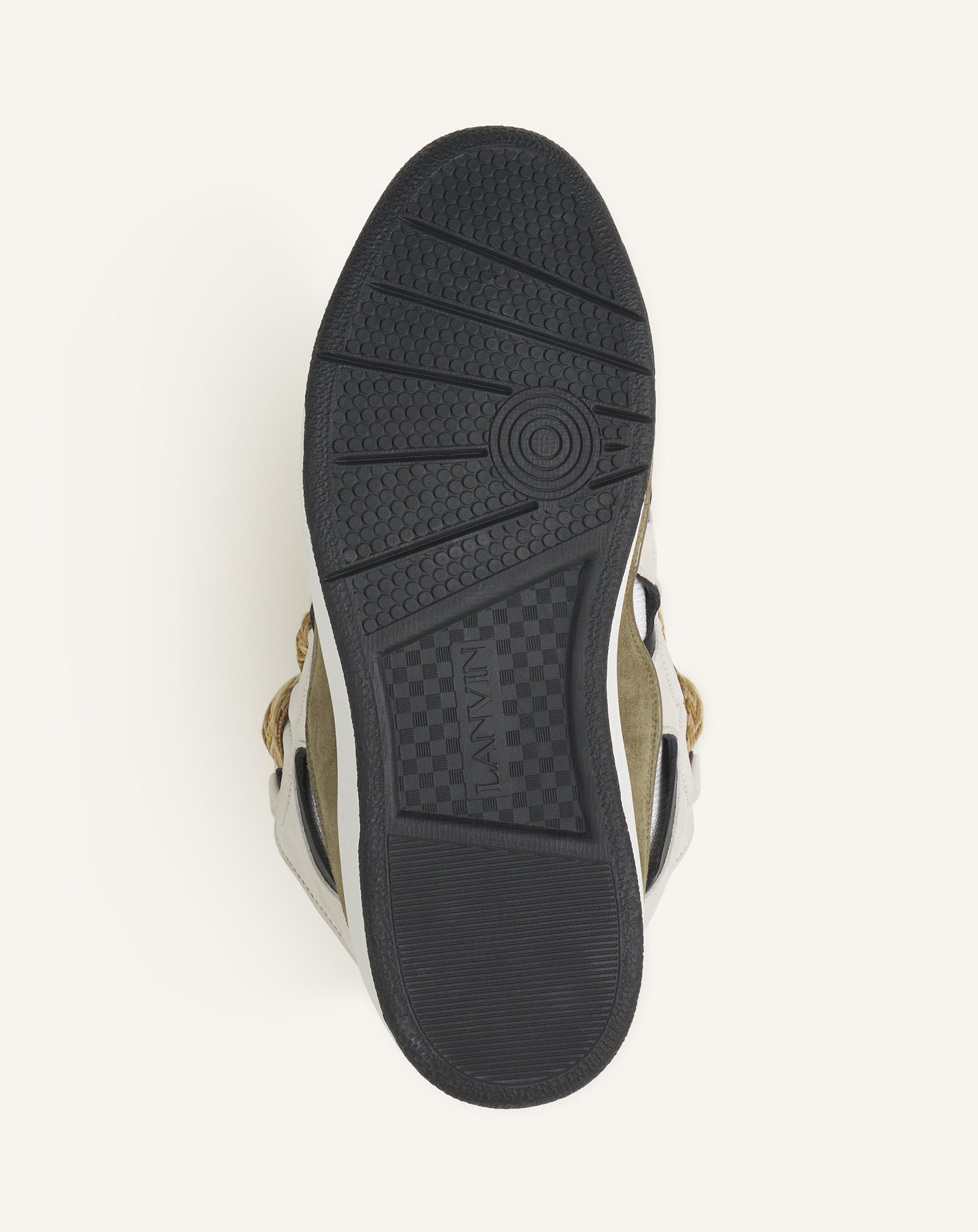 CURB LEATHER SNEAKERS