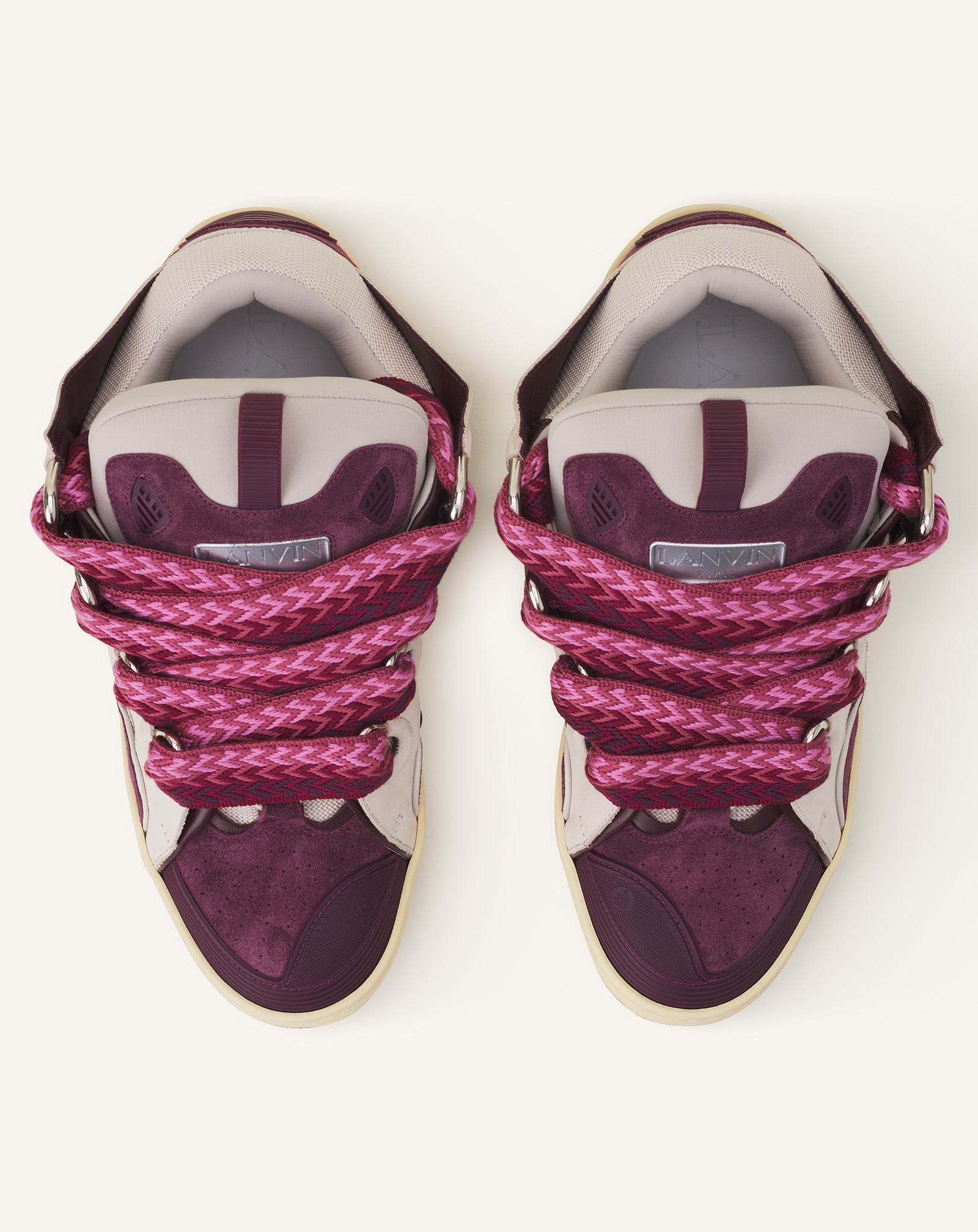 CURB LEATHER SNEAKERS