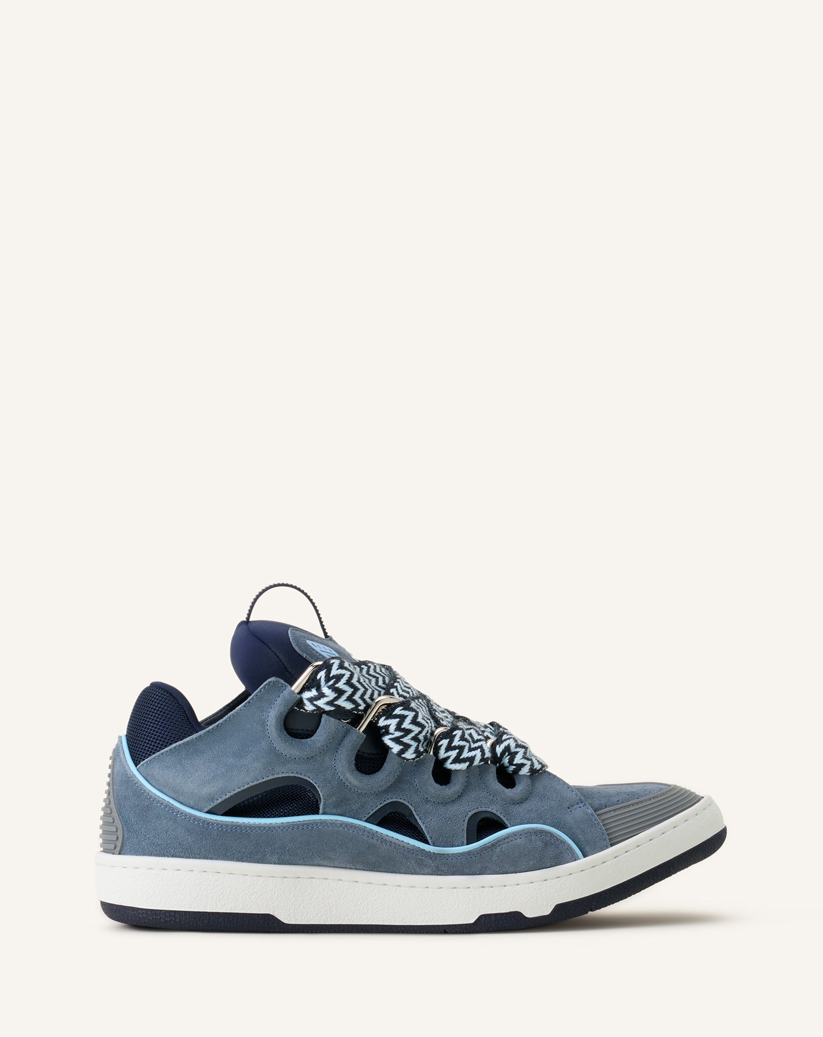 CURB LEATHER SNEAKERS