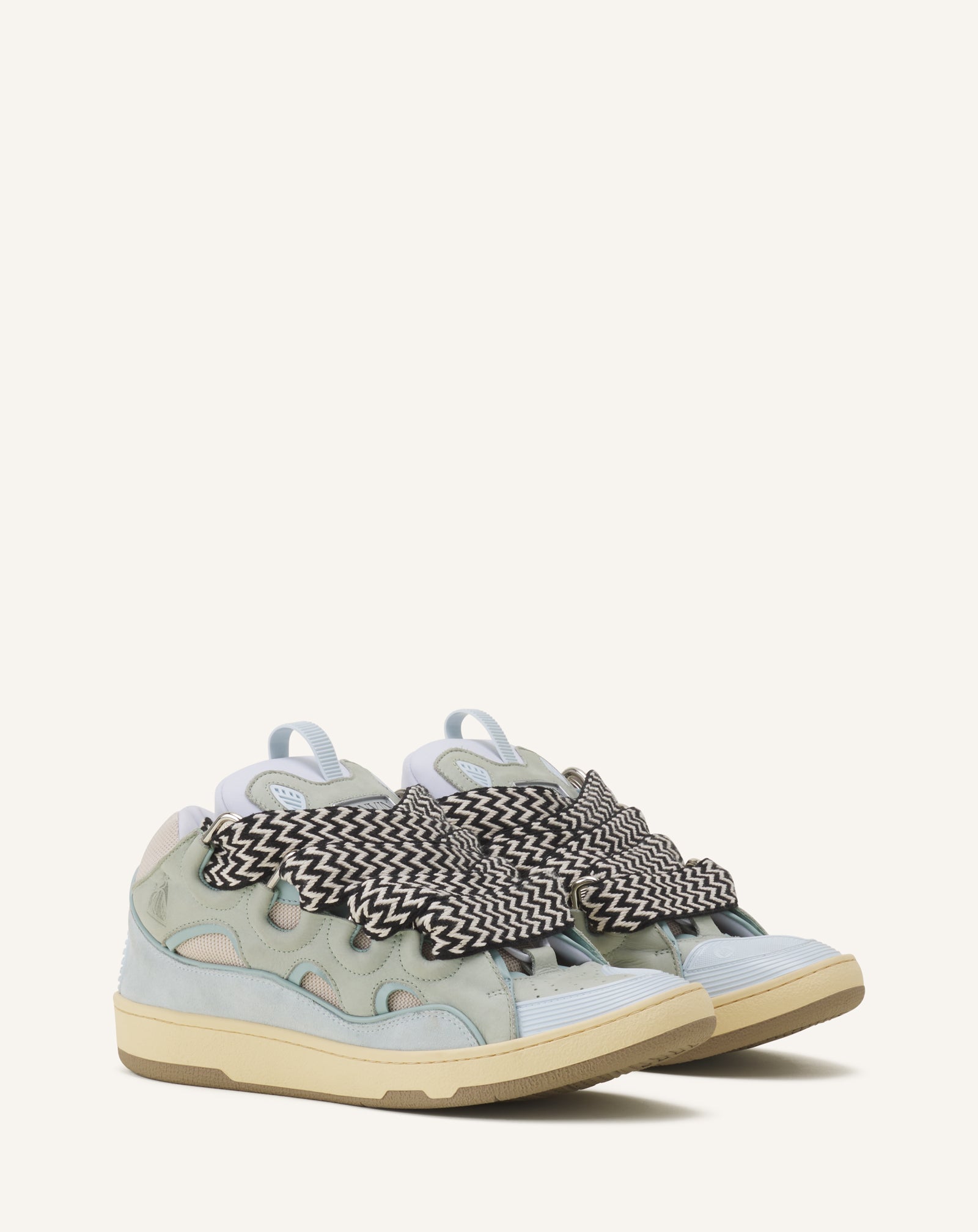 CURB SNEAKERS IN LEATHER