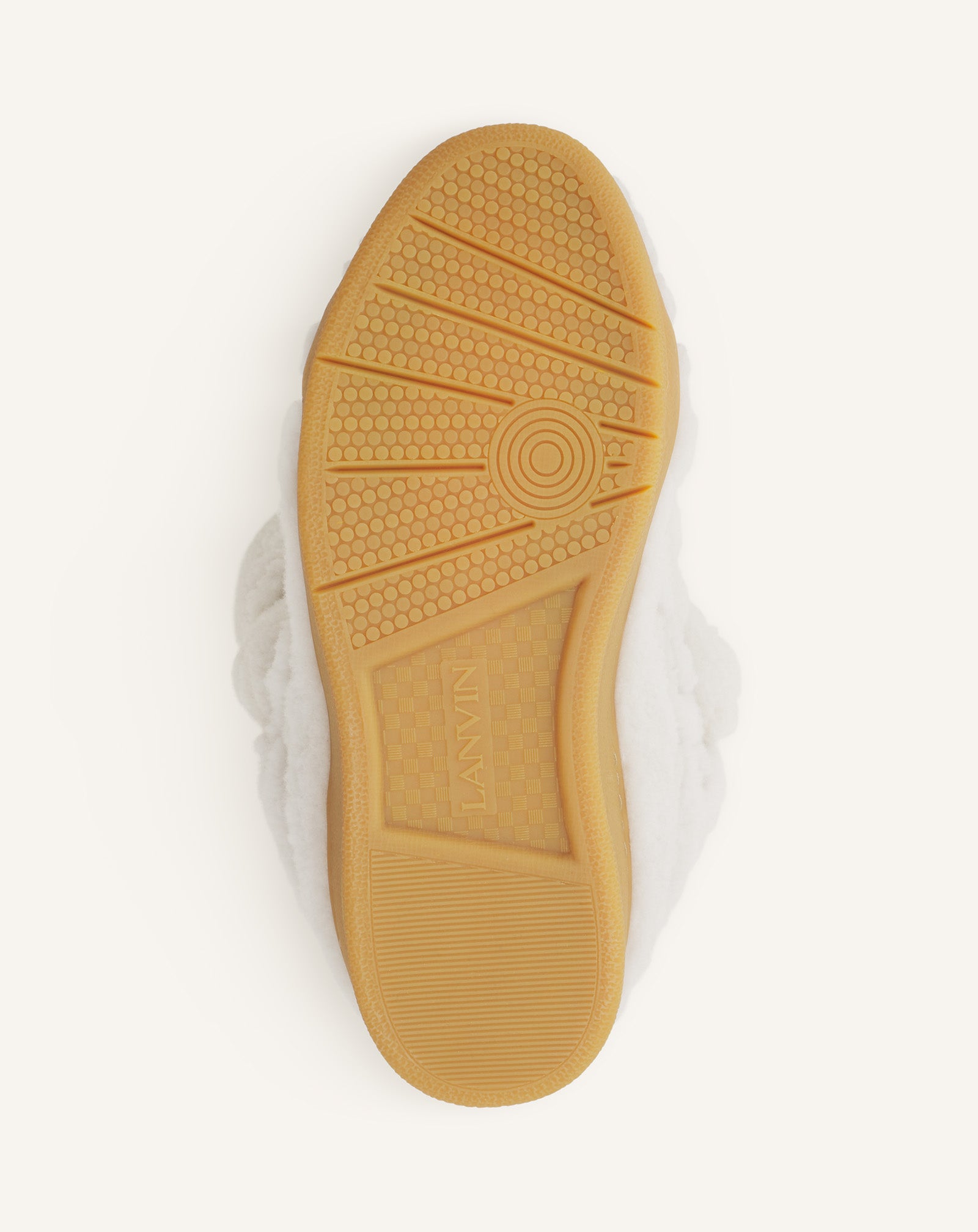 CURB SNEAKERS IN SHEARLING