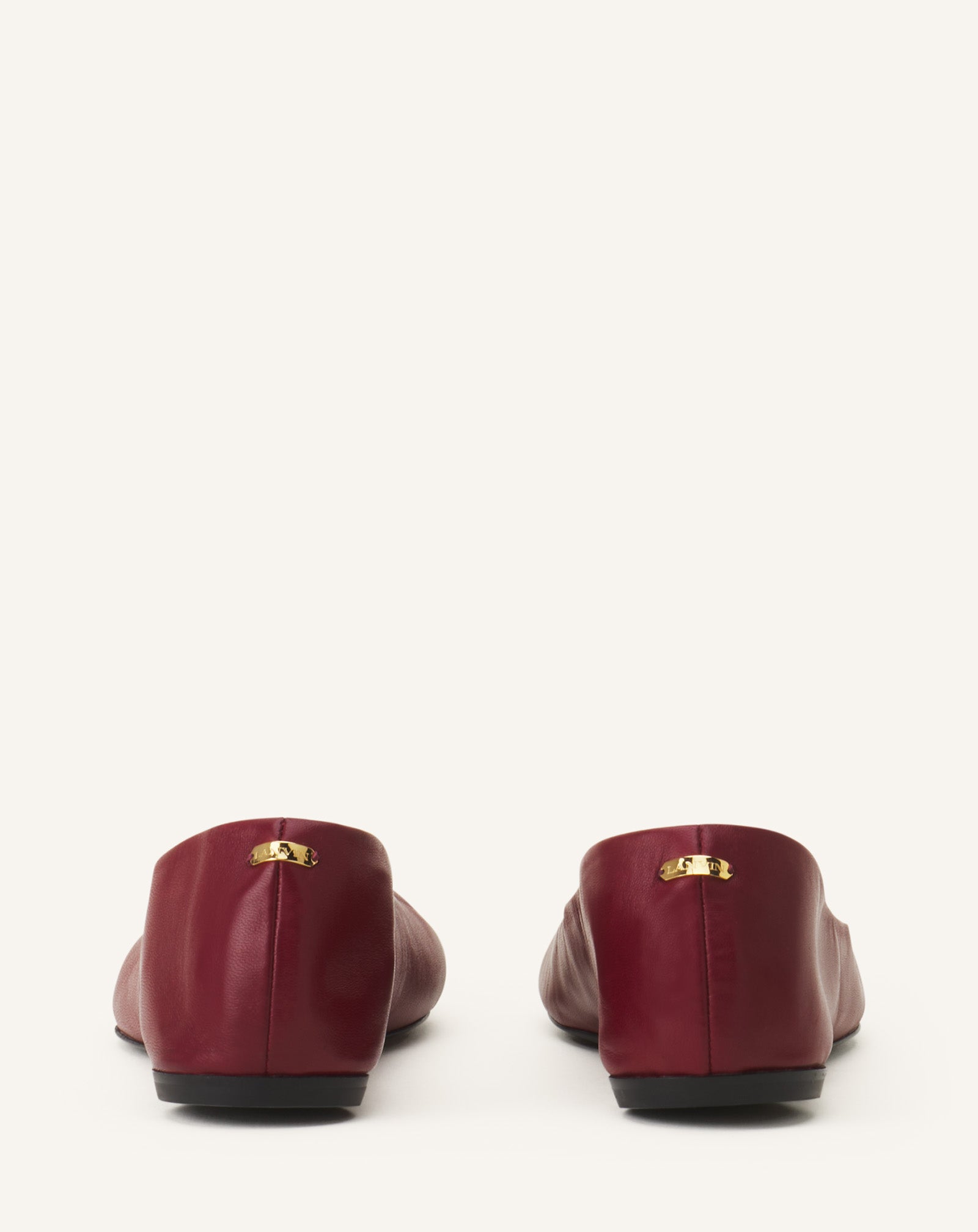 THE BALLERINA FLAT IN LEATHER