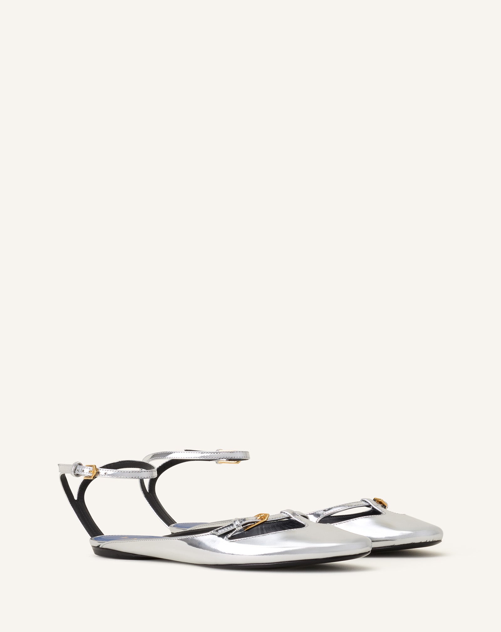 MARY-JANE BALLERINA IN LEATHER