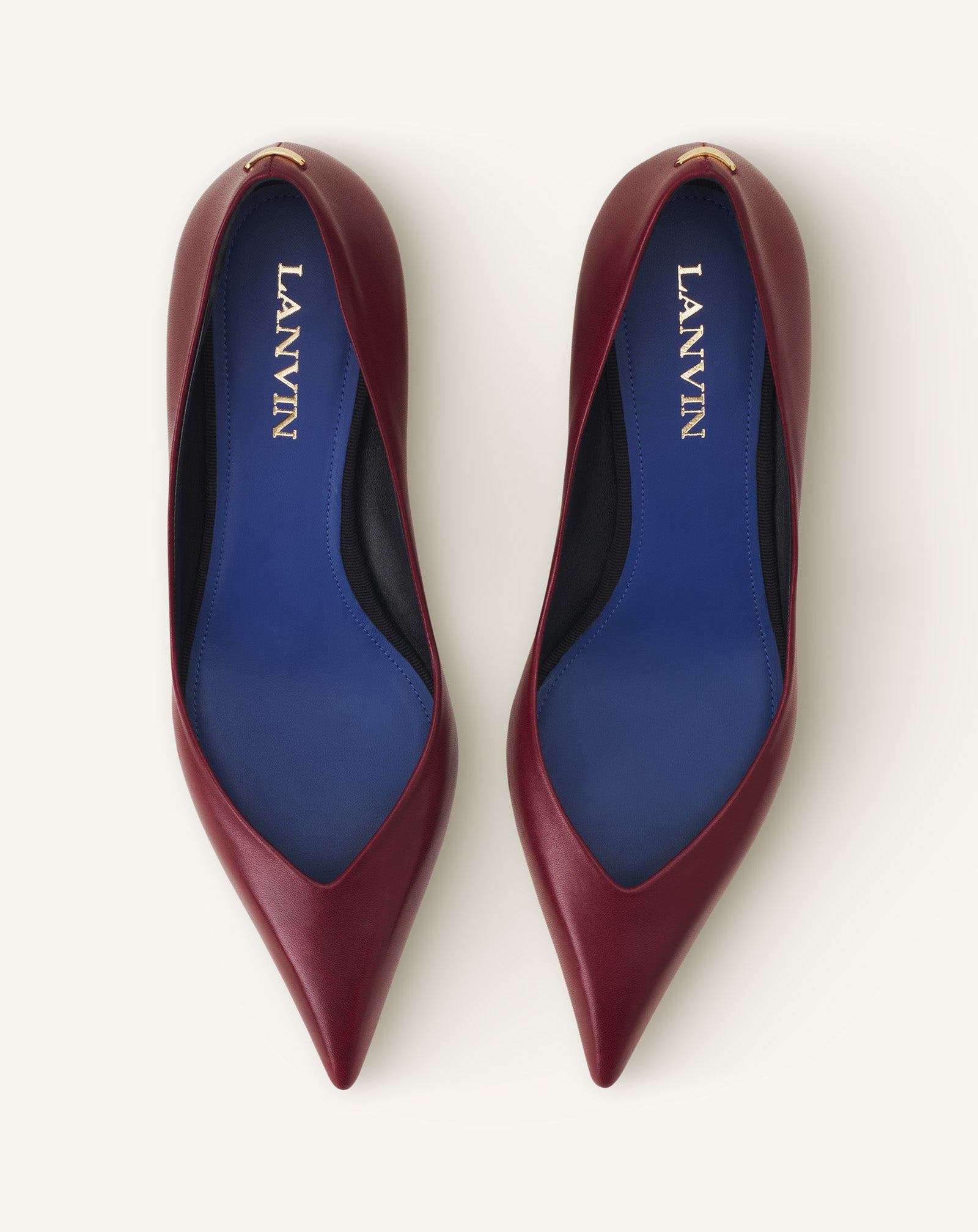 MIDNIGHT STEP PUMP IN LEATHER