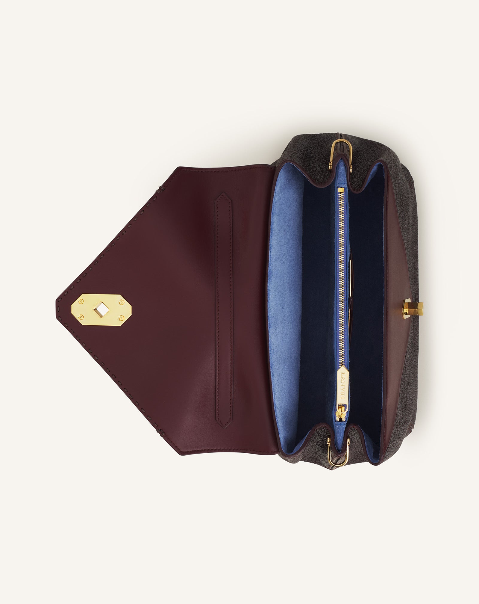 LE CONFIDENT BY LANVIN LEATHER BAG