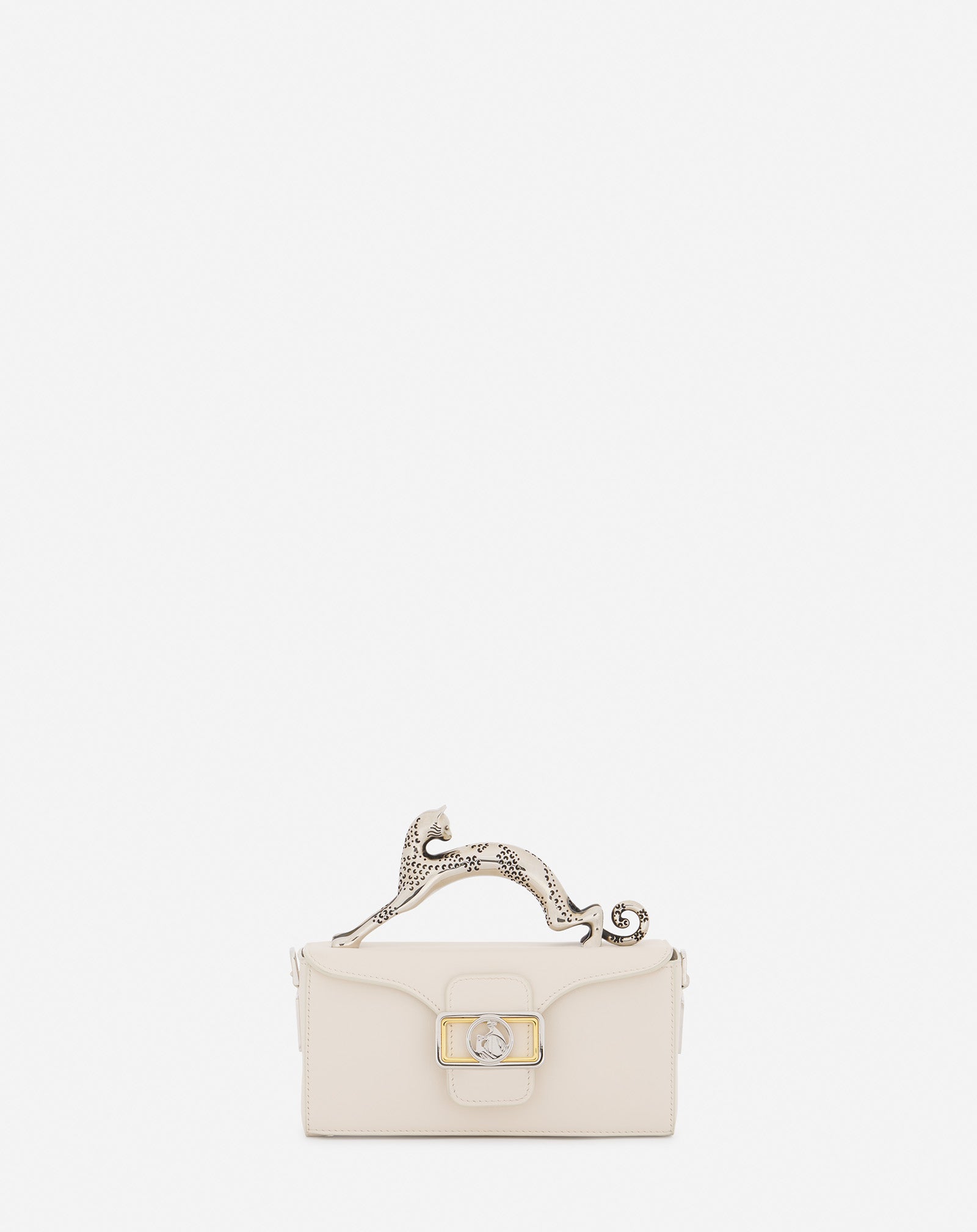 NANO PENCIL CAT LEATHER BAG