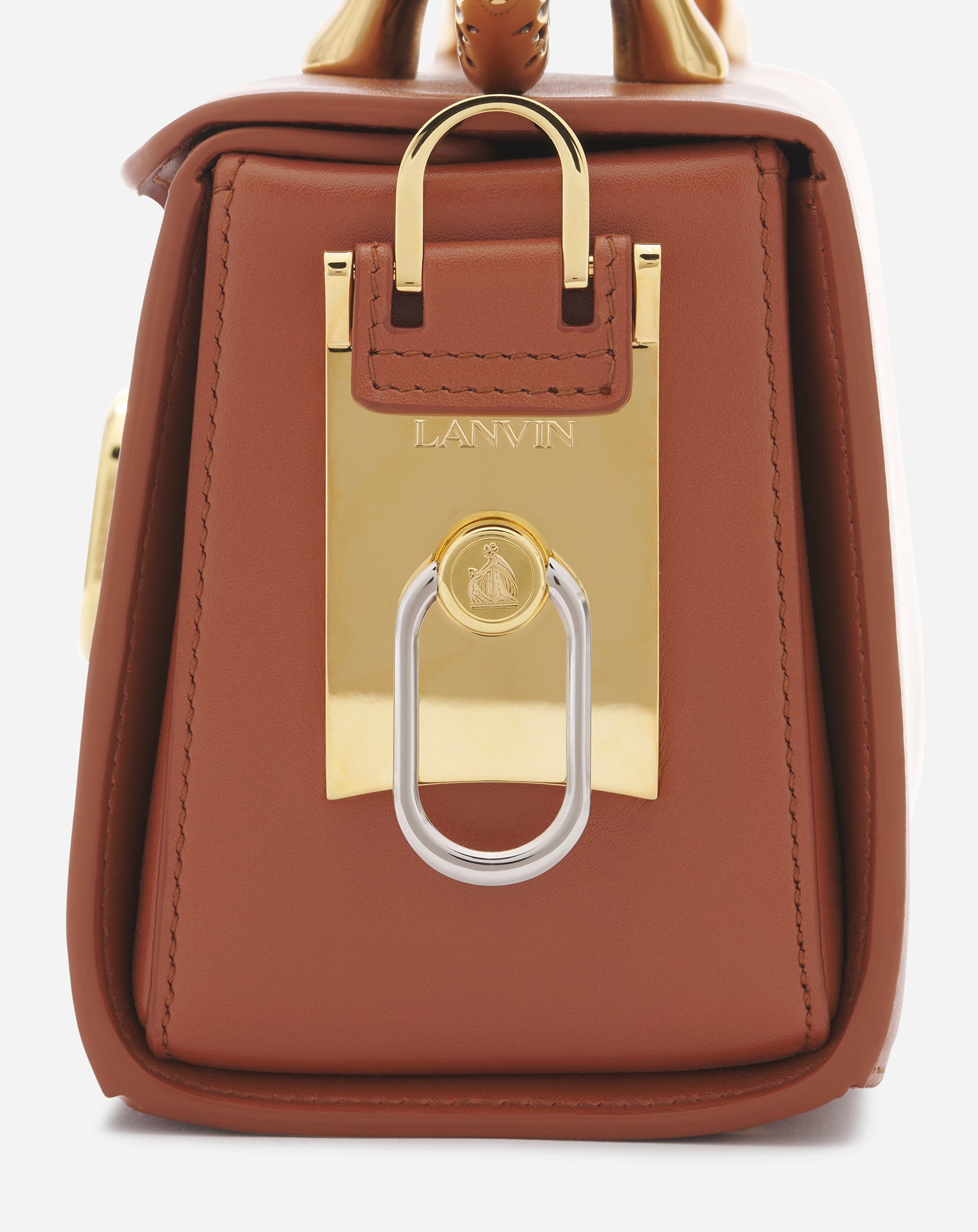 MEDIUM LEATHER PENCIL CAT BAG