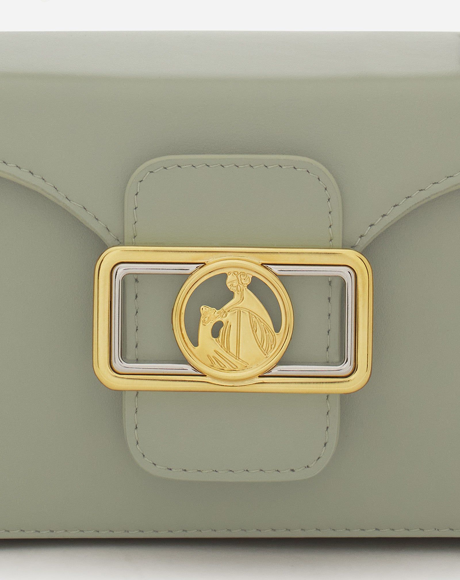 NANO PENCIL CAT BAG IN LEATHER AND RHINESTONES