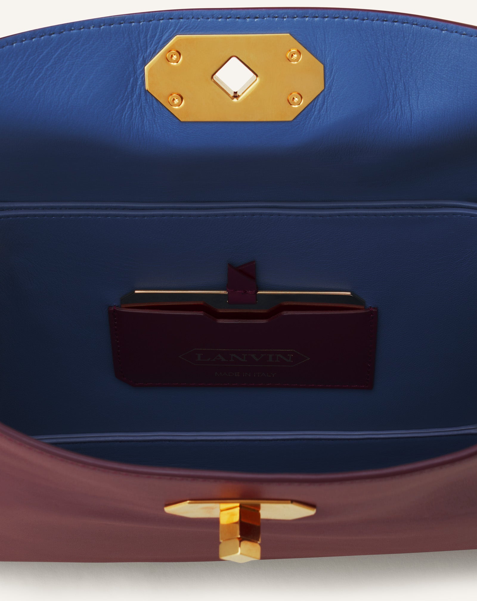 COMPAGNON ASYMMETRICAL BAG IN LEATHER