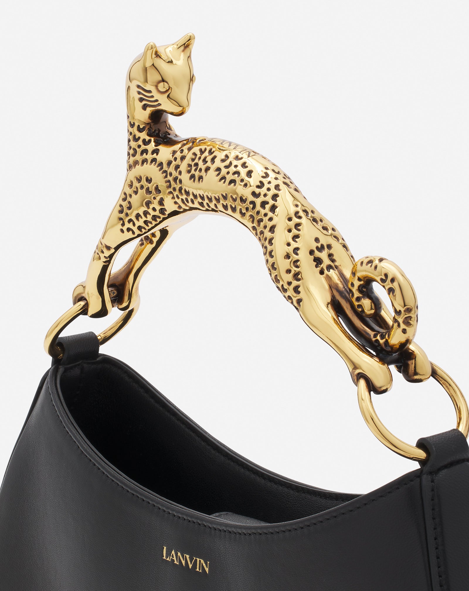 HOBO CAT LEATHER BAG