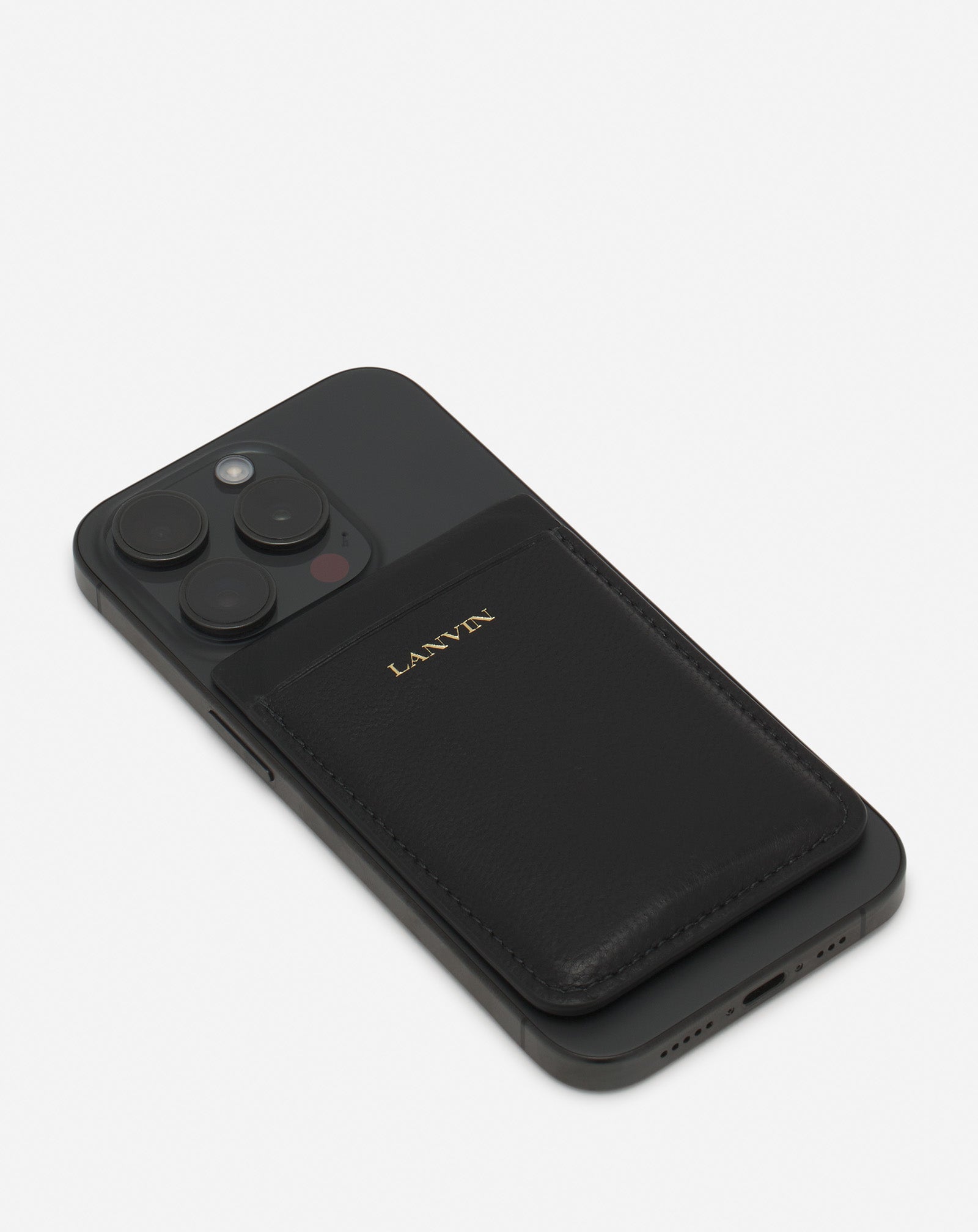 MAGNETIC LEATHER CARDHOLDER