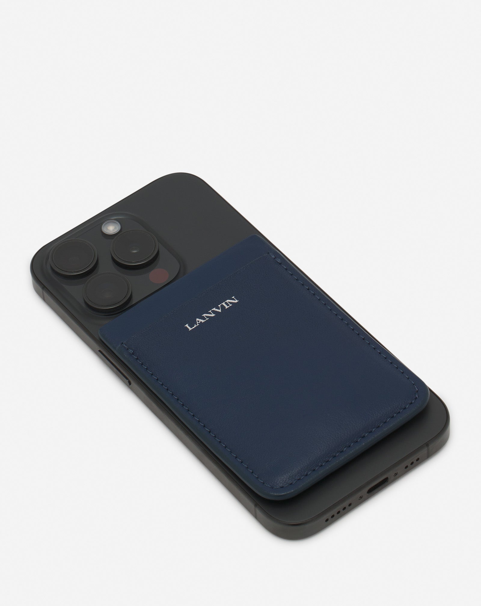 MAGNETIC LEATHER CARDHOLDER