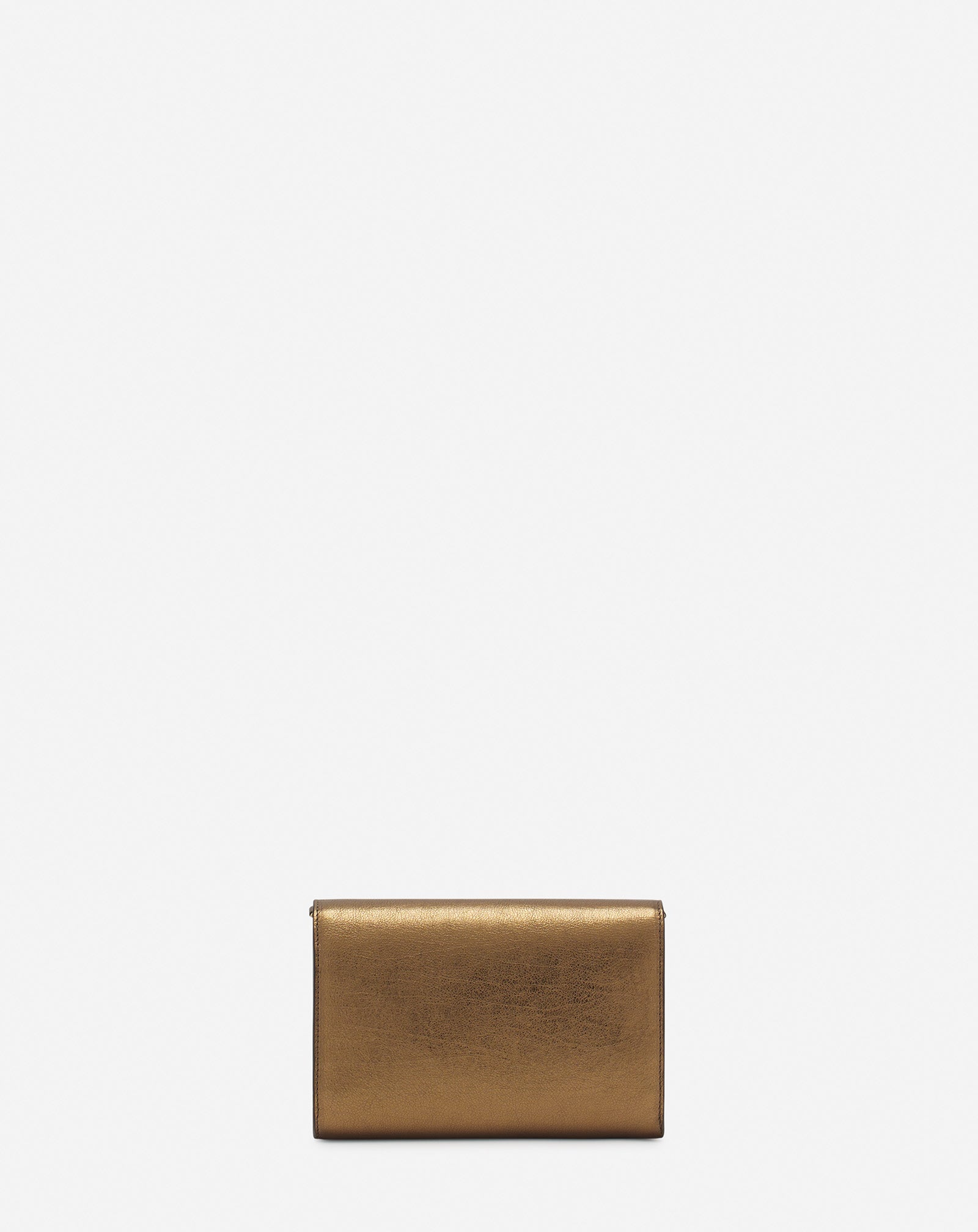 CONCERTO ARPÈGE WALLET BAG IN METALLIC GRAINED LEATHER