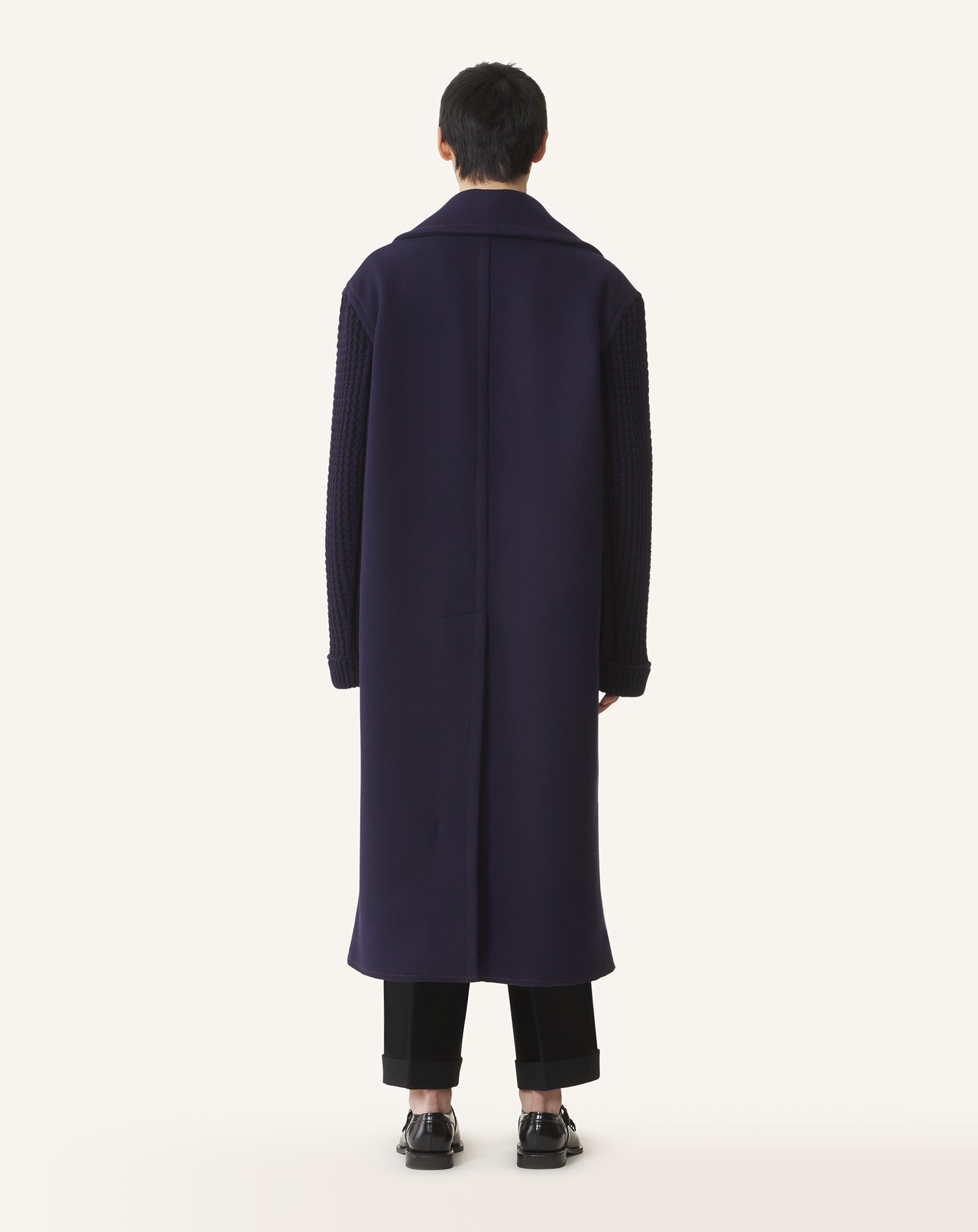 LONG WOOL PEACOAT