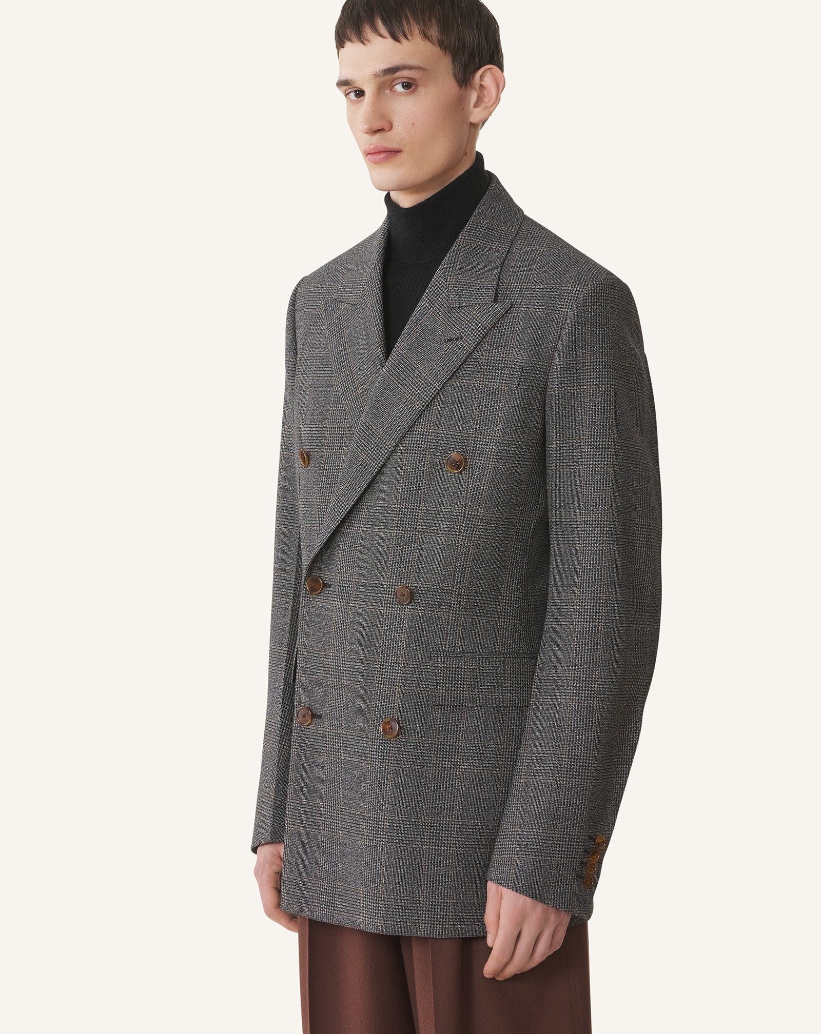PRINCE OF WALES WOOL JACKET