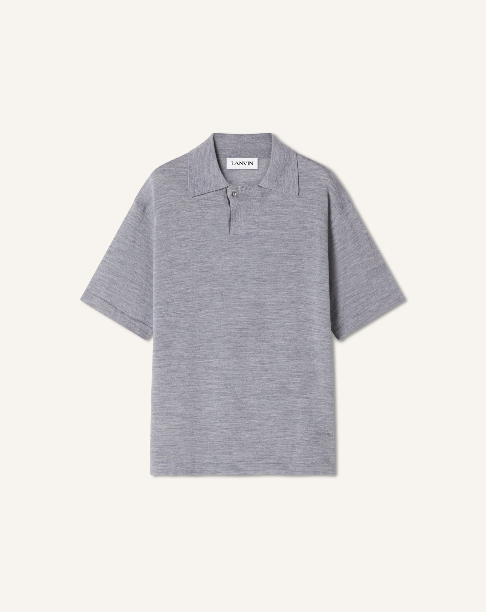 MERINO WOOL POLO SHIRT