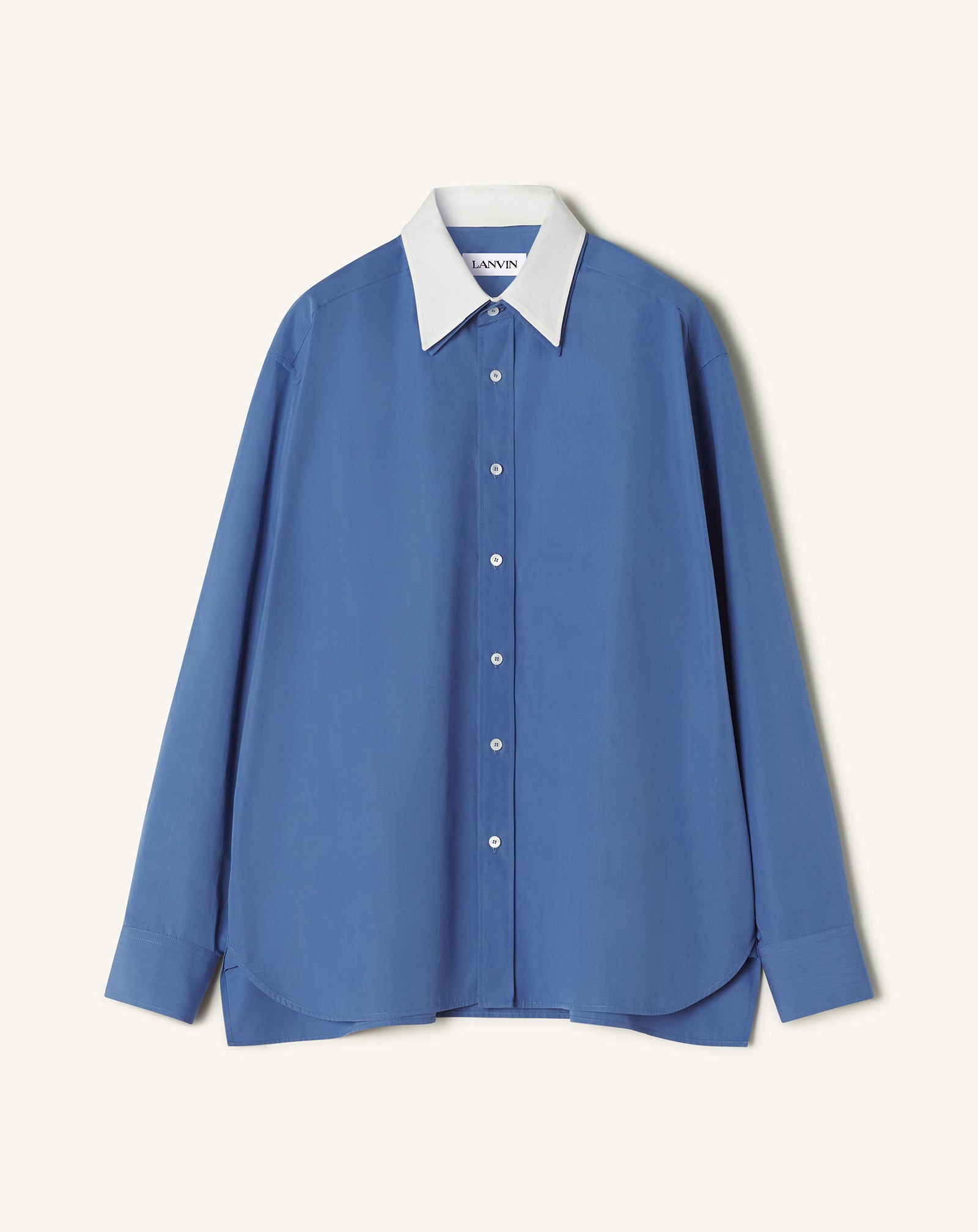 OVERSIZED COTTON POPLIN SHIRT