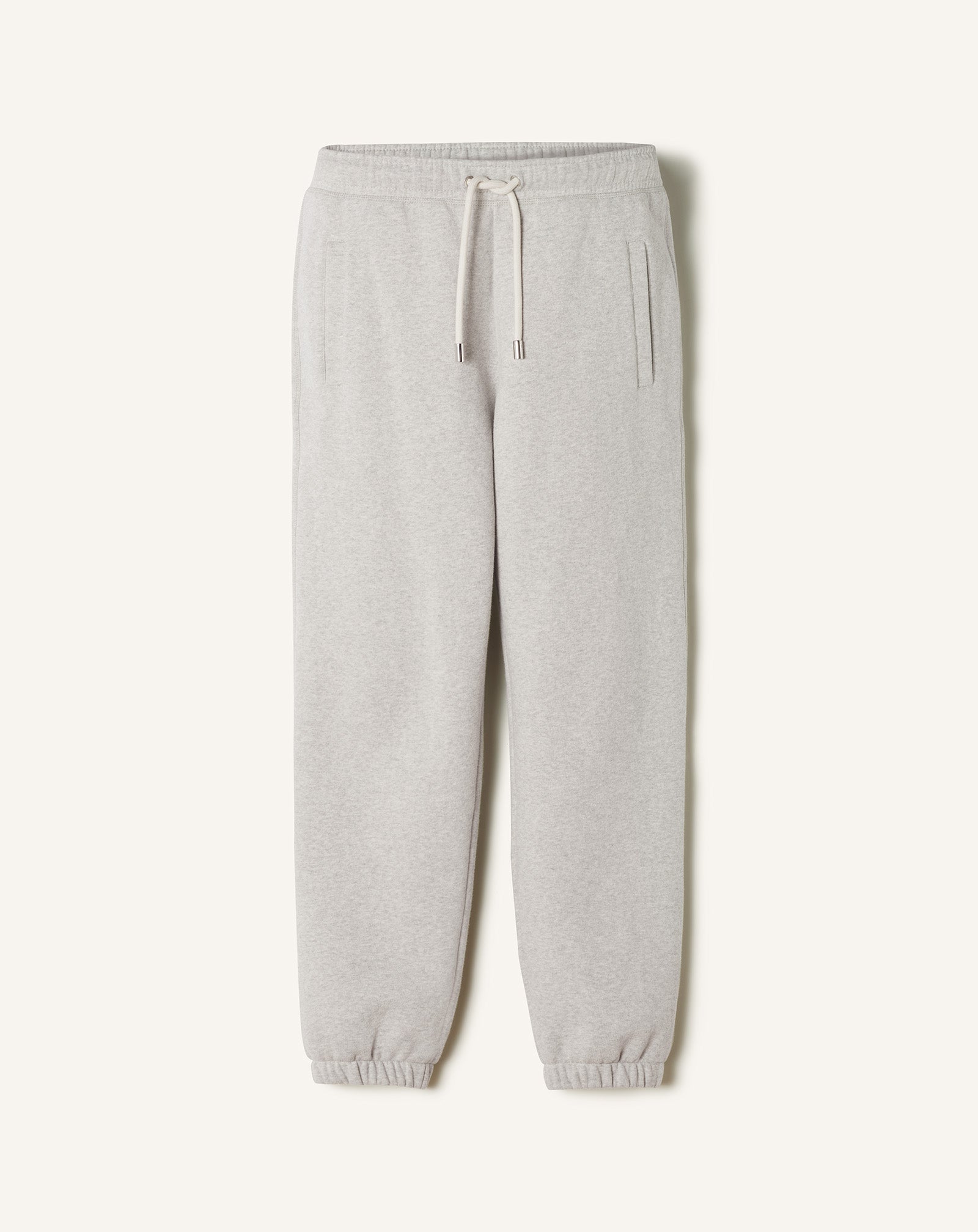 COTTON FLEECE AND CASHMERE JOGGING PANTS