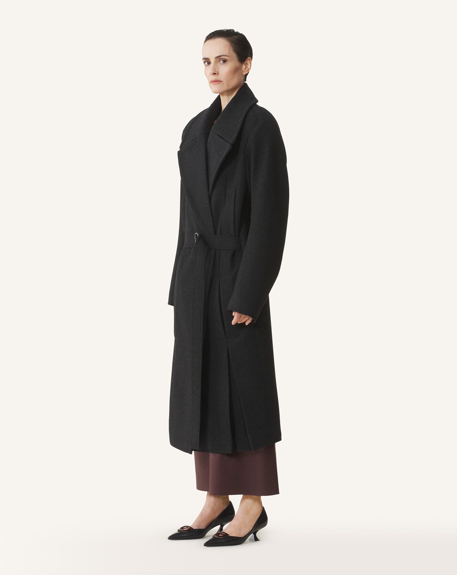 LONG WOOL PEACOAT