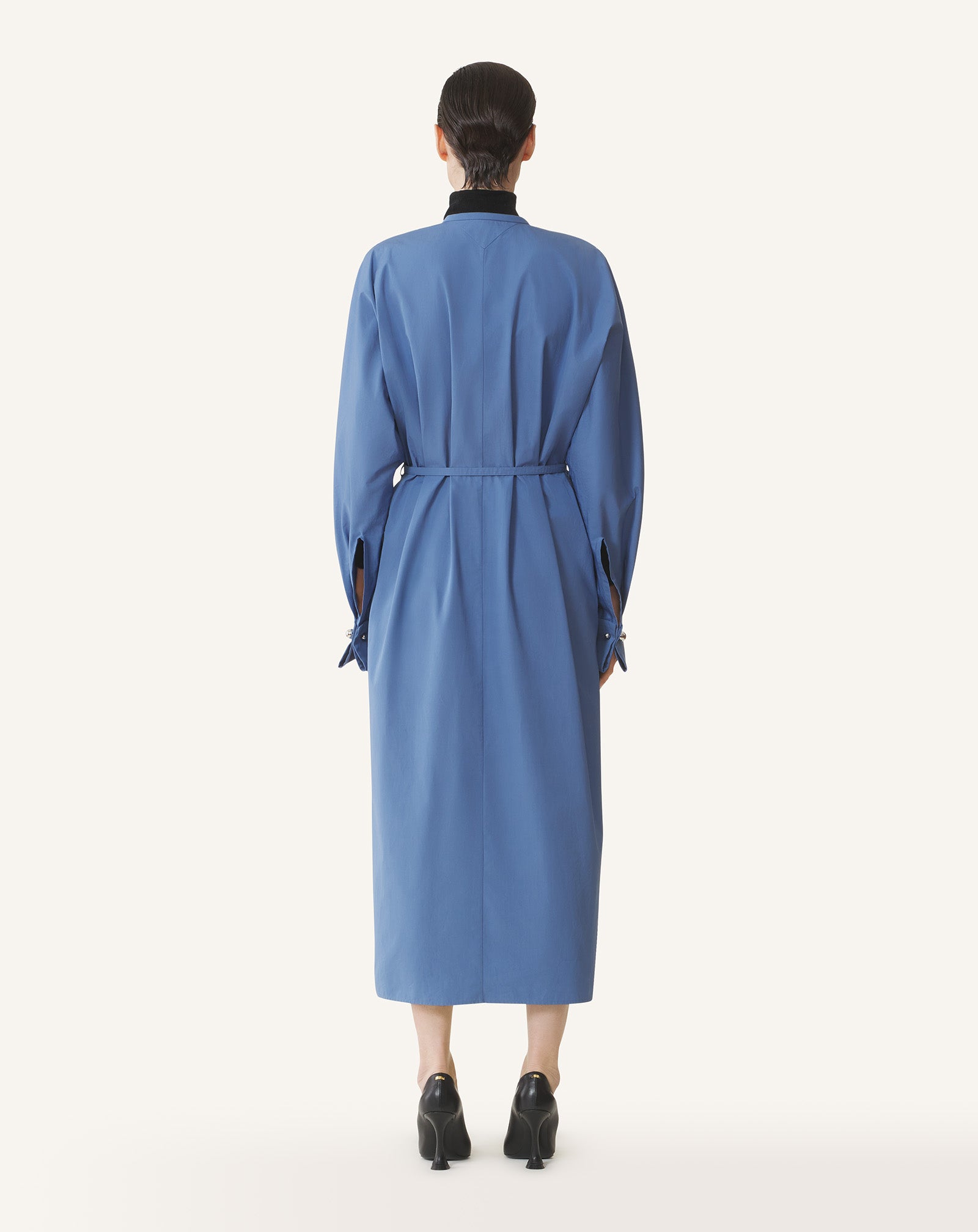 SHIRT DRESS IN POPLIN COTTON