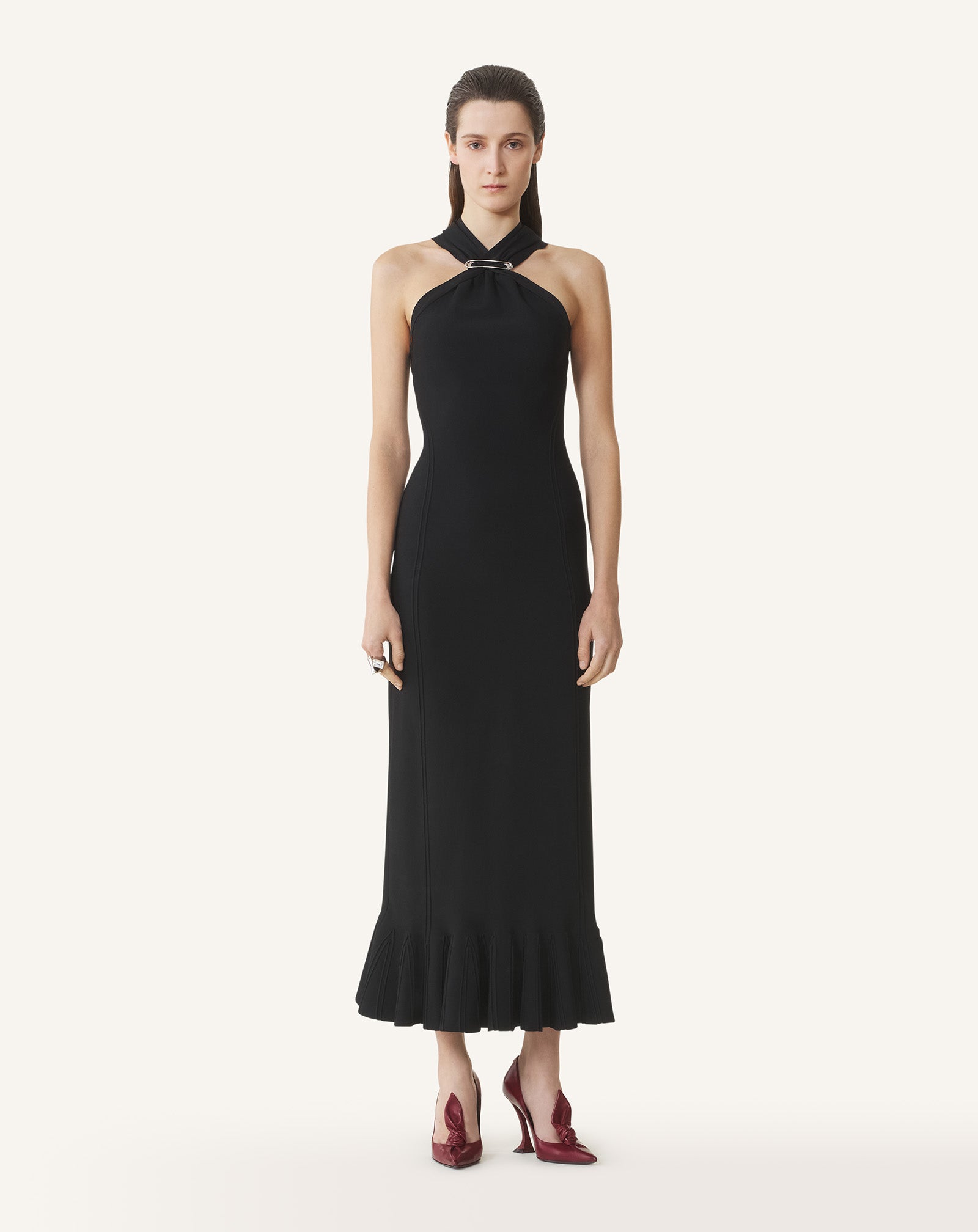 LONG VISCOSE DRESS