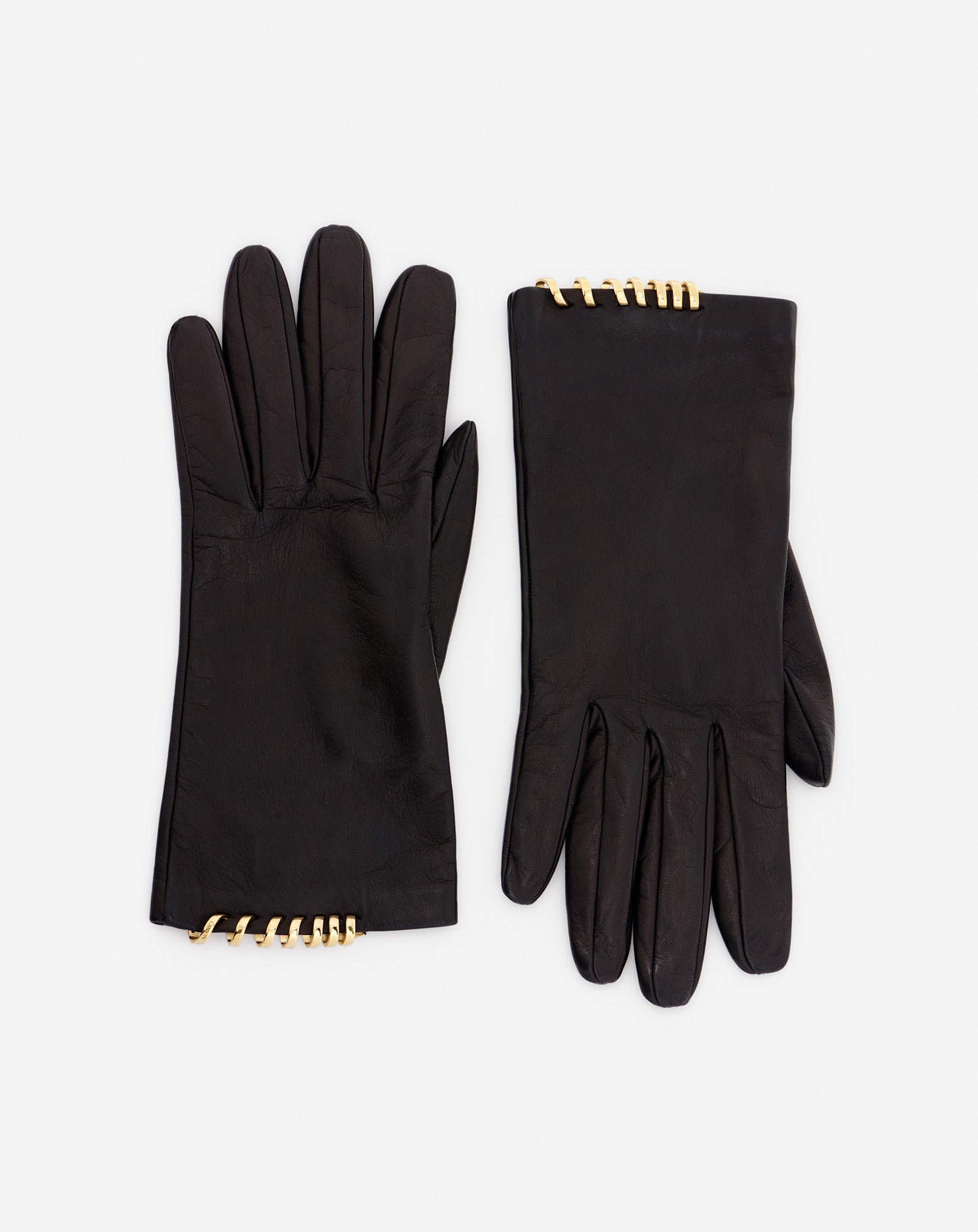 MELODIE BY LANVIN LEATHER GLOVES