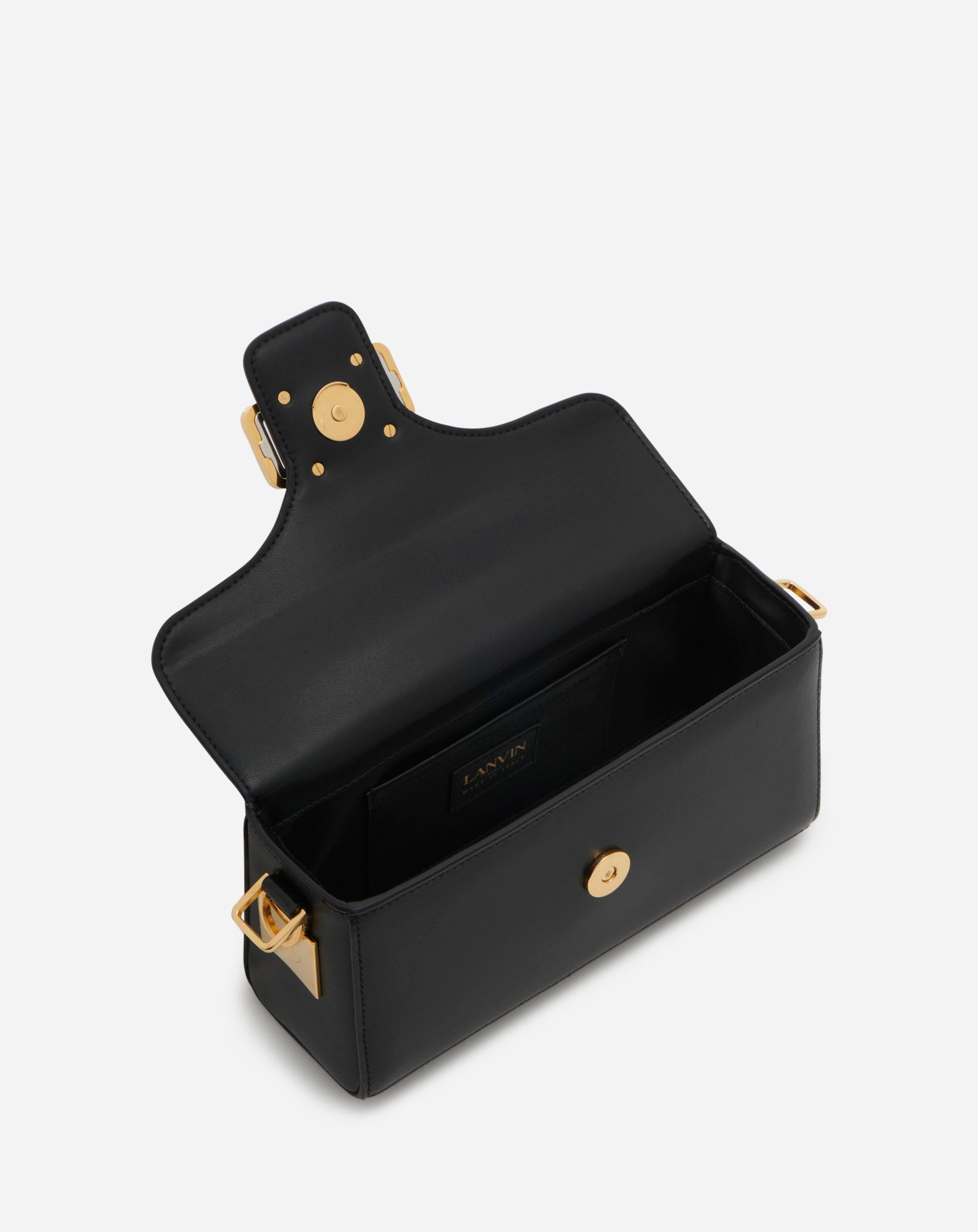 NANO PENCIL SHINY LEATHER BAG