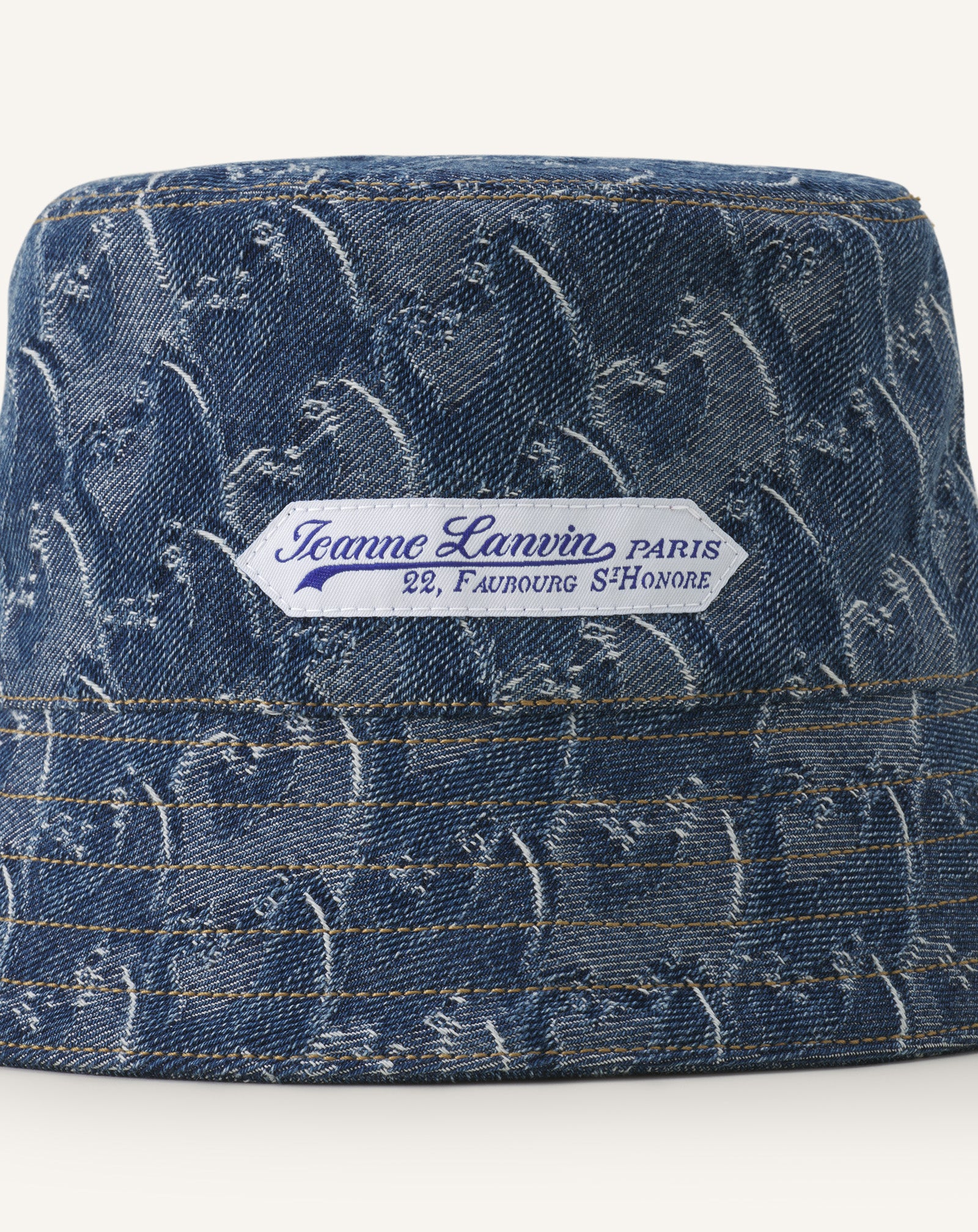 BLUE LUNAR YEAR BUCKET HAT IN DENIM