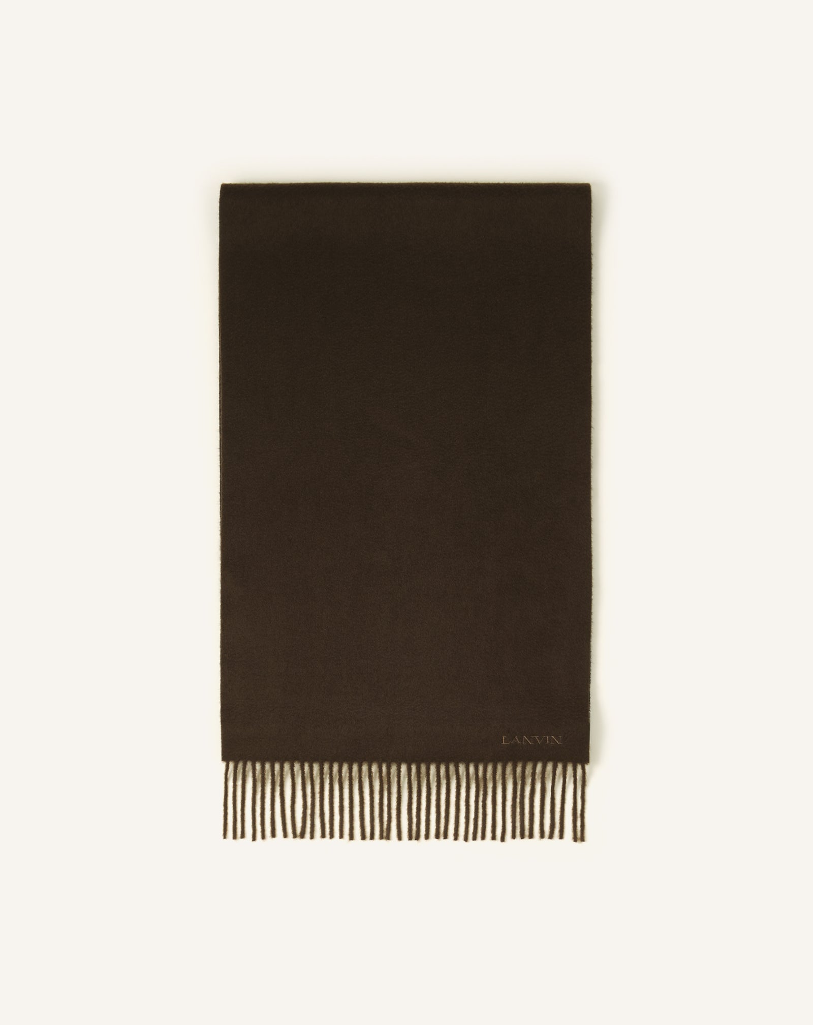 BLUE TWO-TONE CASHMERE SCARF