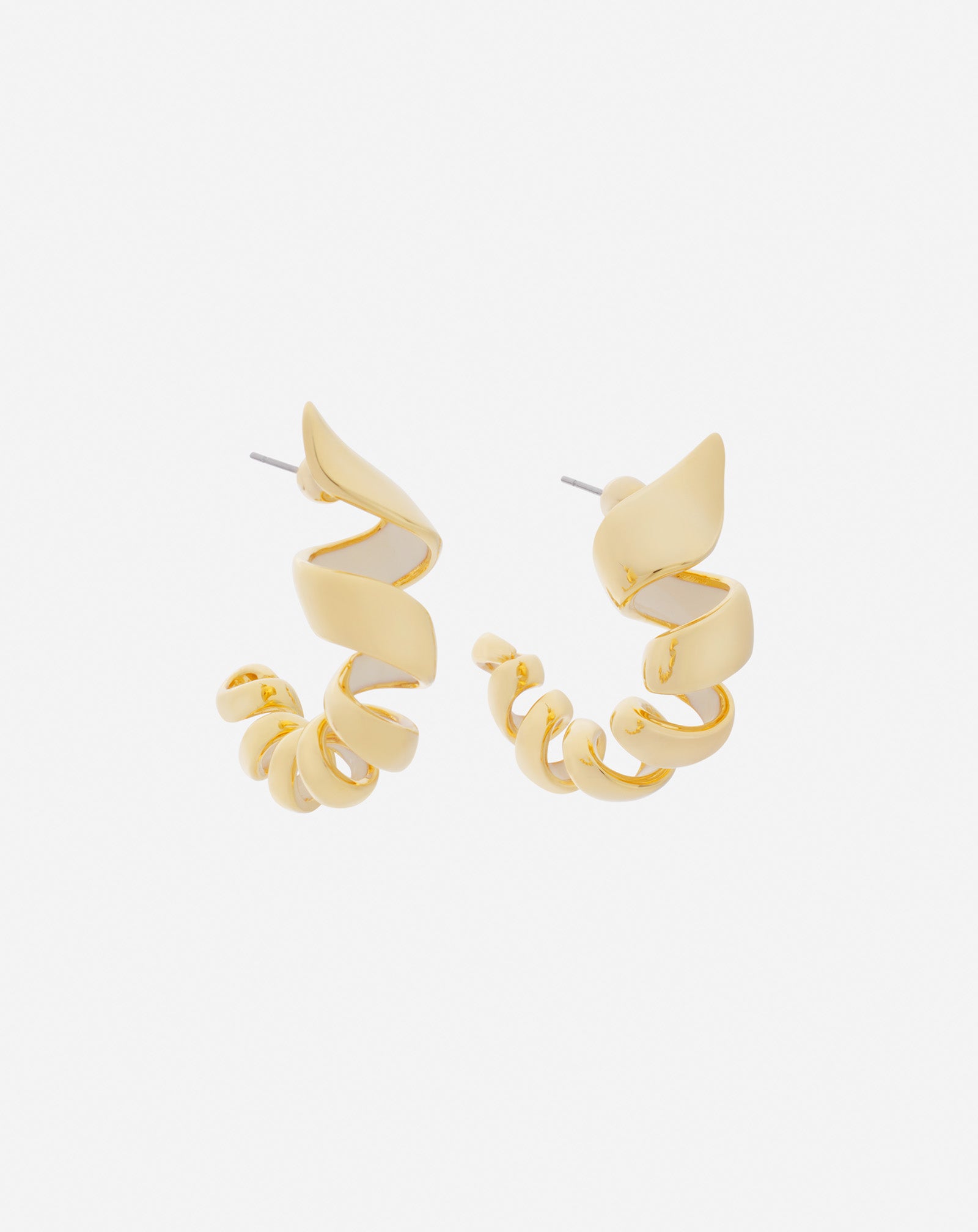 MÉLODIE RIBBON CREOLE EARRINGS