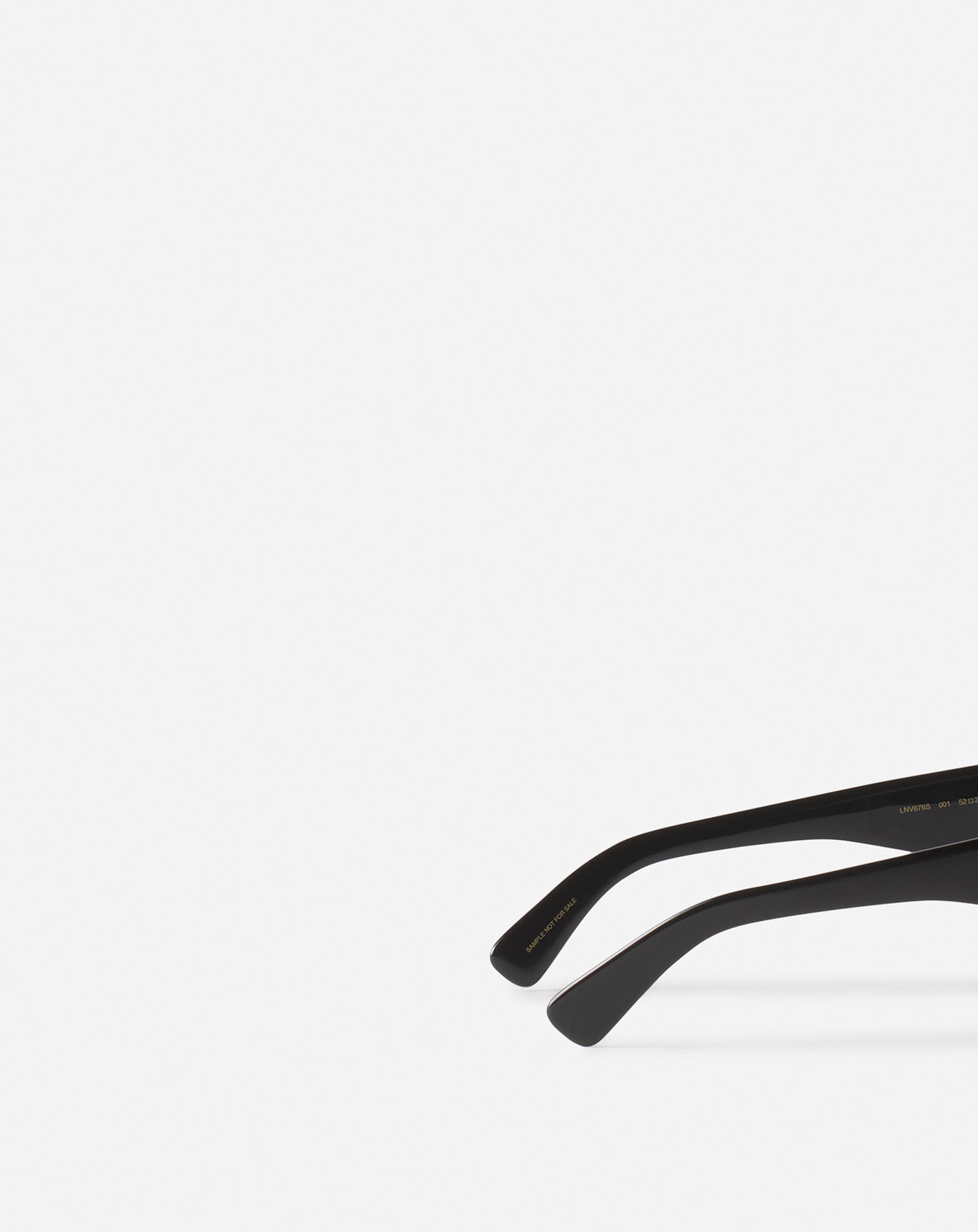 LUNETTES MAXI RECTANGLE LANVIN SIGNATURE