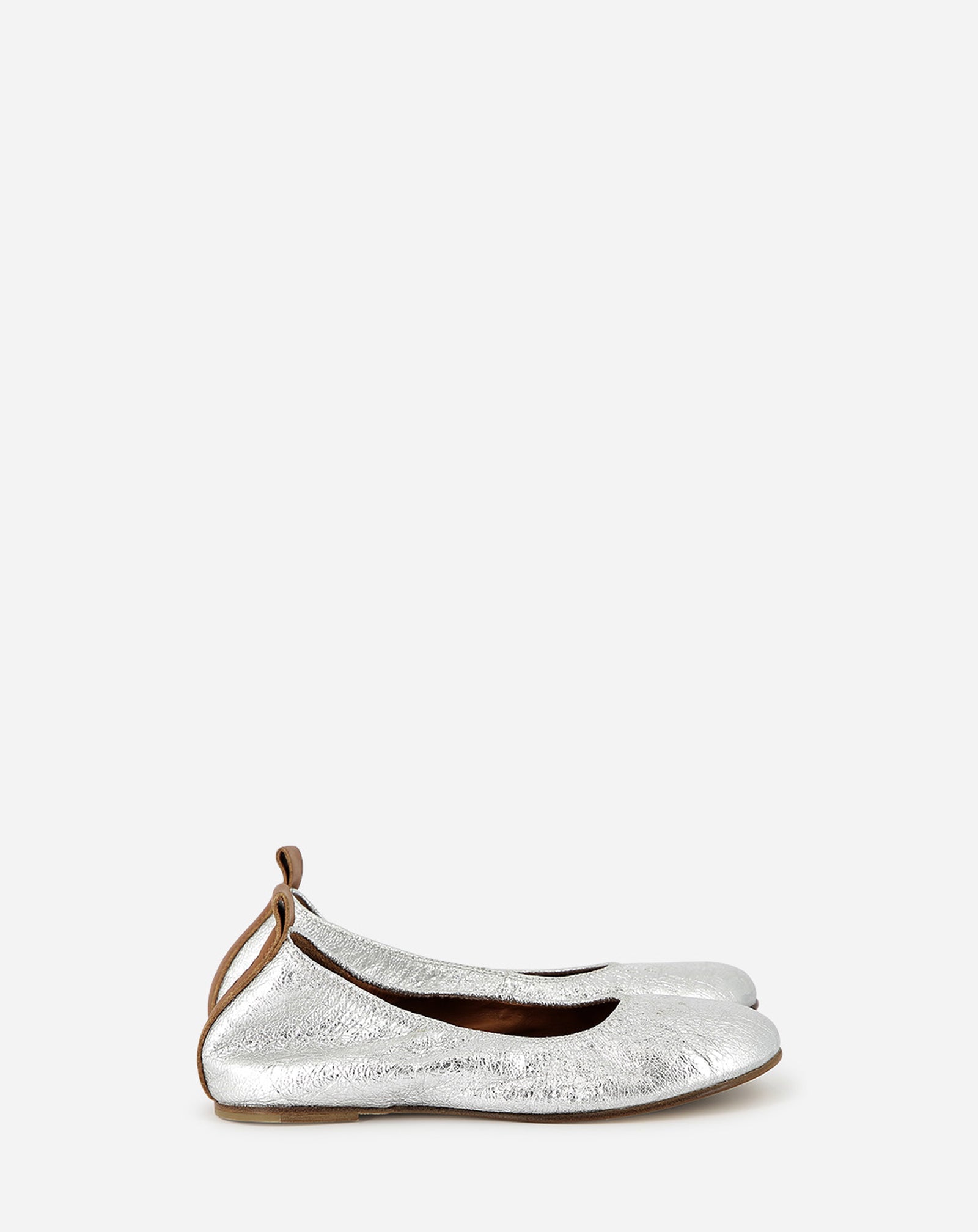 KIDS LEATHER BALLET PUMPS