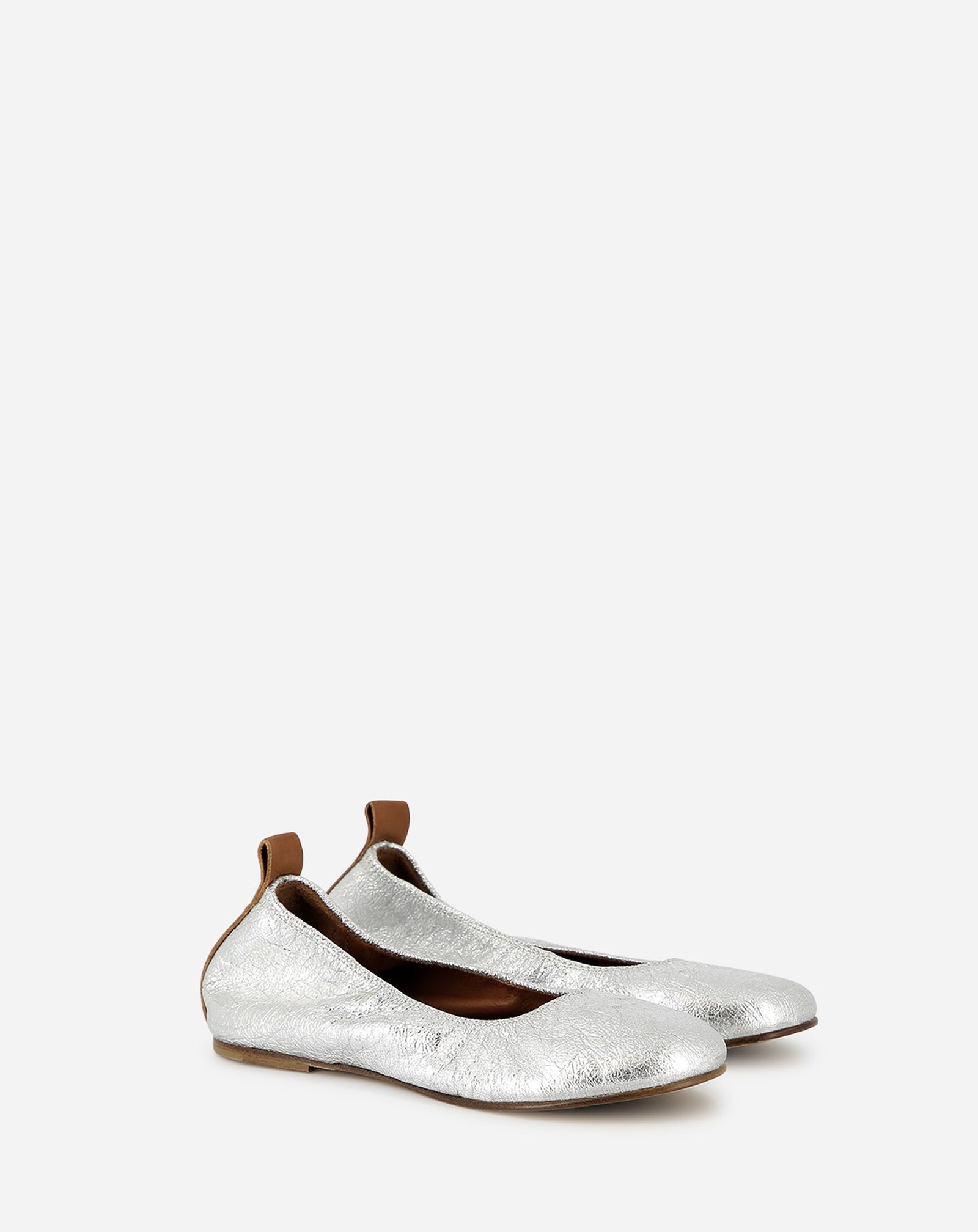 KIDS LEATHER BALLET PUMPS
