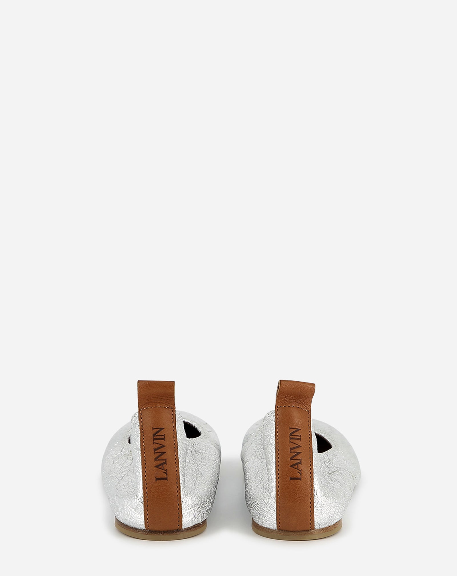 KIDS LEATHER BALLET PUMPS