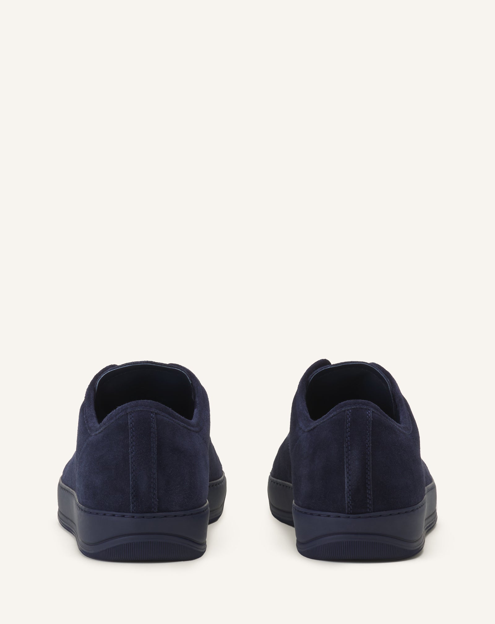 BLUE DBB1 SNEAKERS IN PATENT LEATHER AND SUEDE