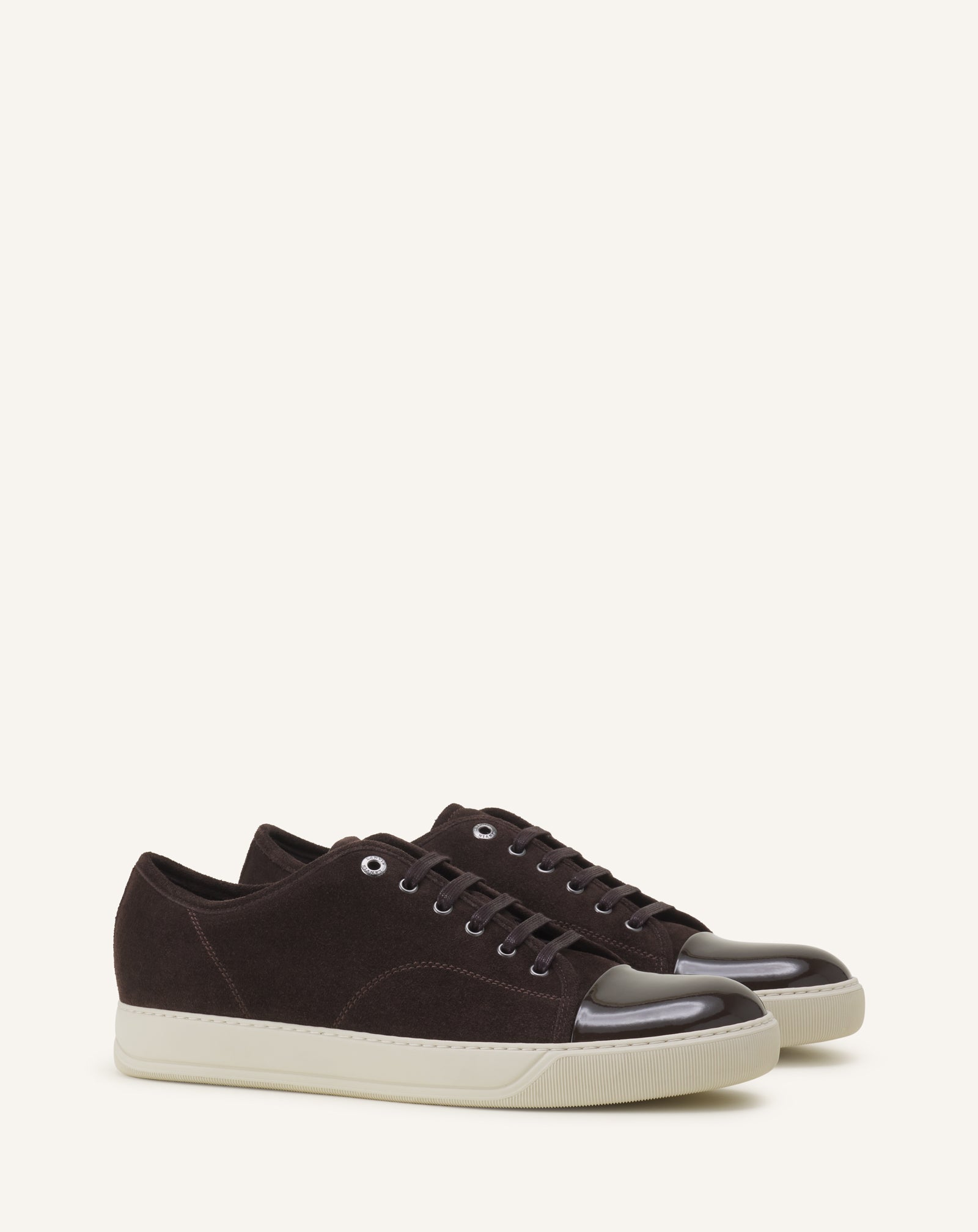 DBB1 SNEAKERS IN PATENT LEATHER AND SUEDE