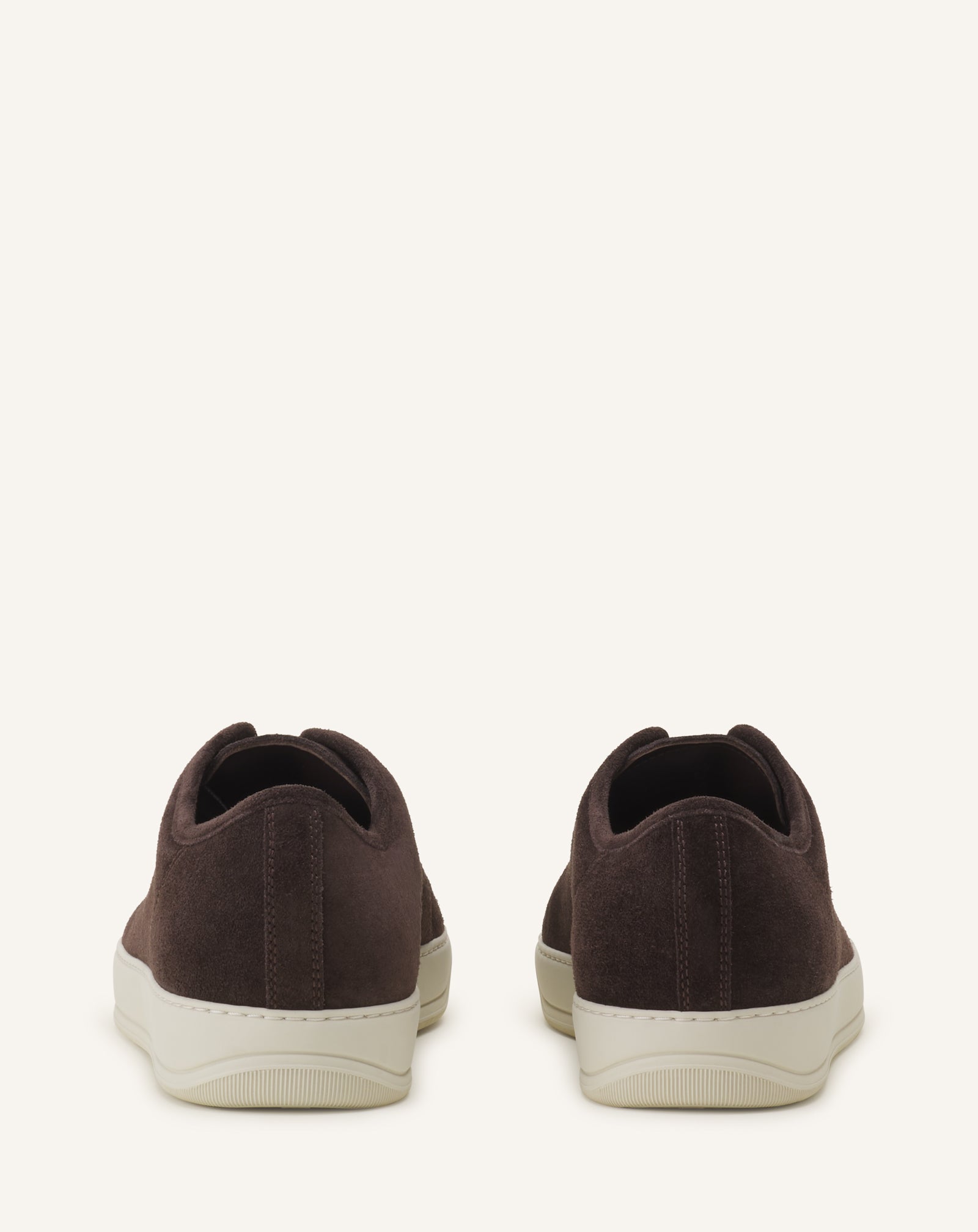 BROWN DBB1 SNEAKERS IN PATENT LEATHER AND SUEDE