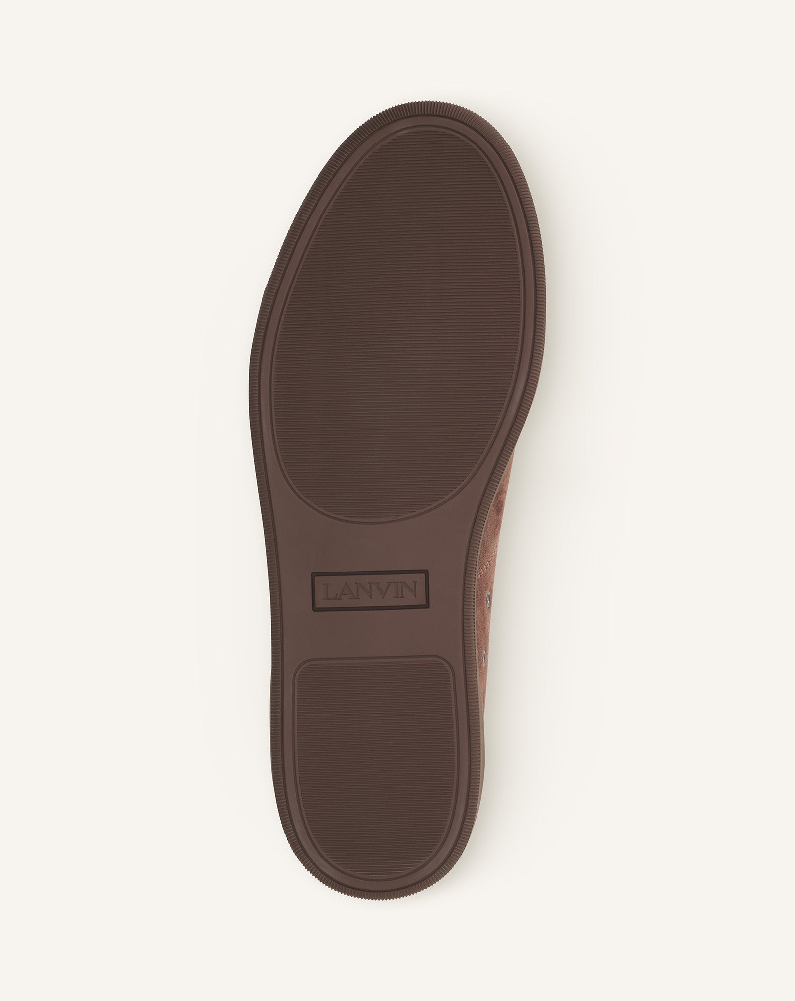 BROWN DBB1 SNEAKERS IN PATENT LEATHER AND SUEDE