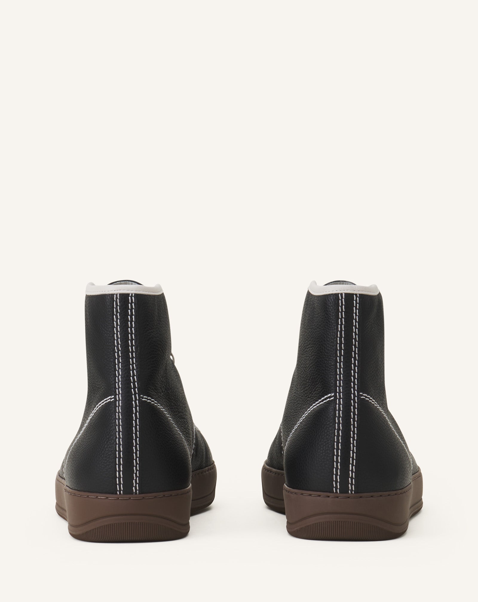 DBB1 HIGH-TOP LEATHER SNEAKERS