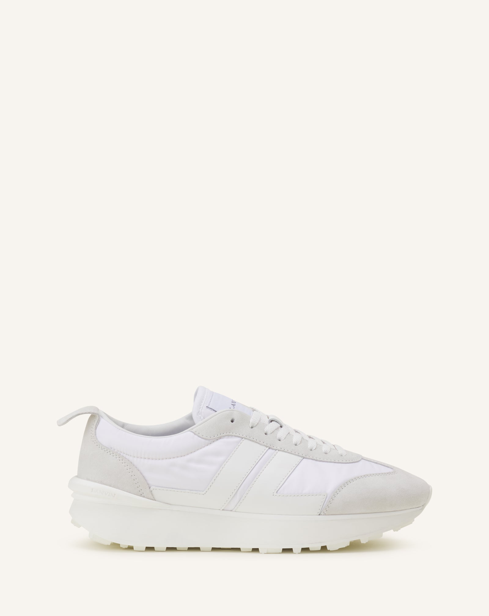 WHITE BUMPR SNEAKERS IN NYLON