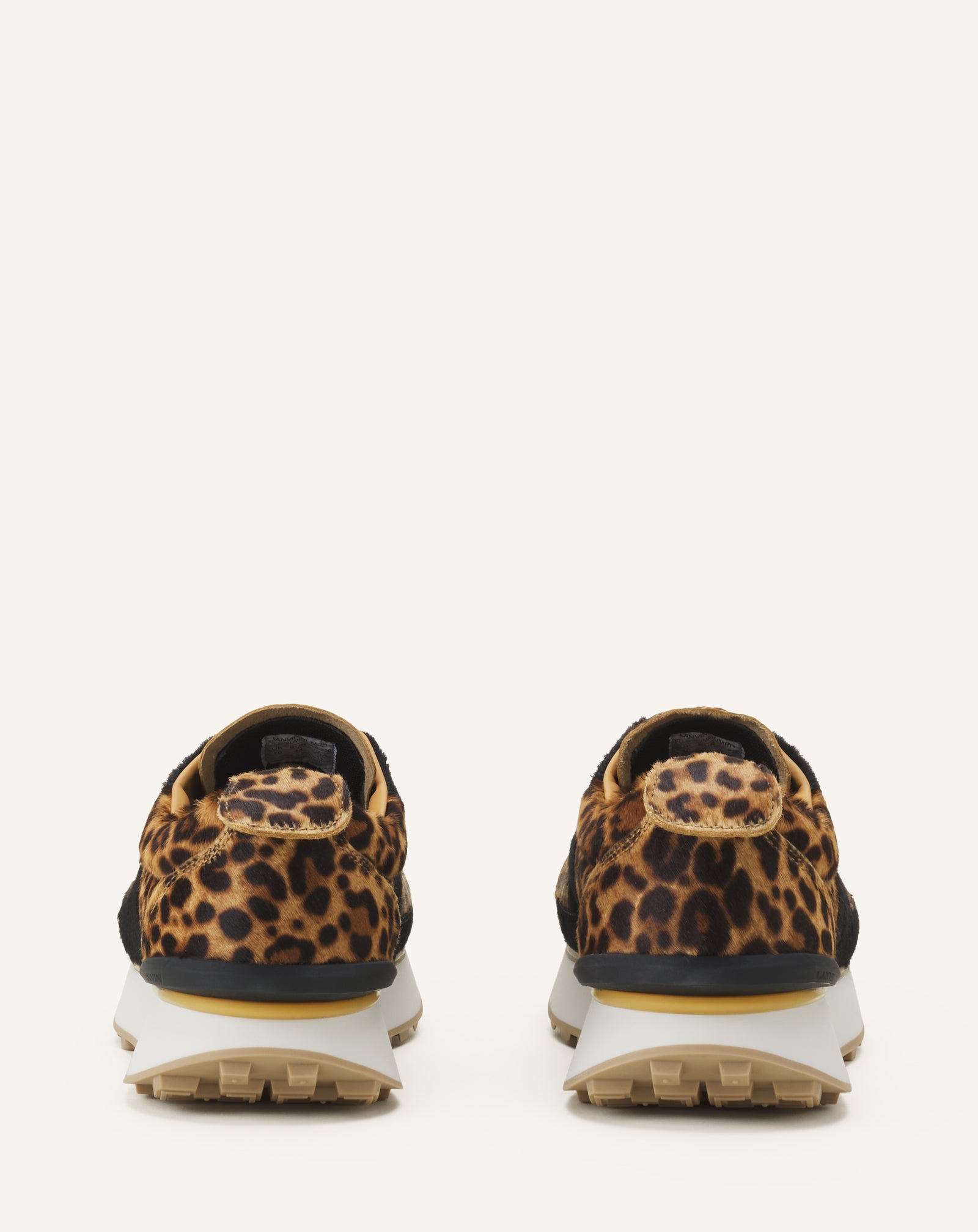 LEOPARD PRINT BUMPR SNEAKERS IN PONY