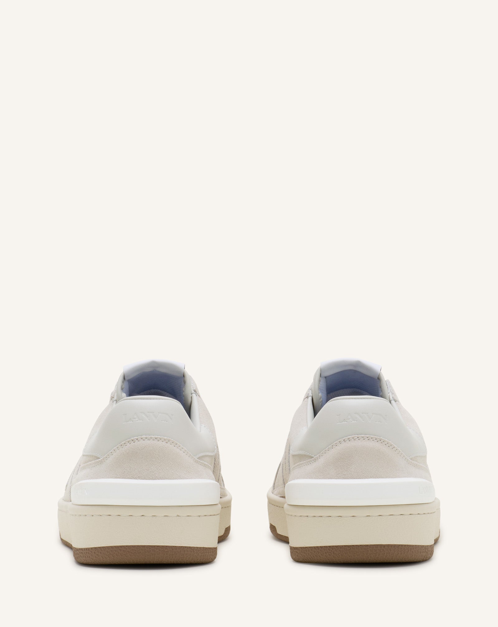 CLAY SNEAKERS IN MESH AND LEATHER