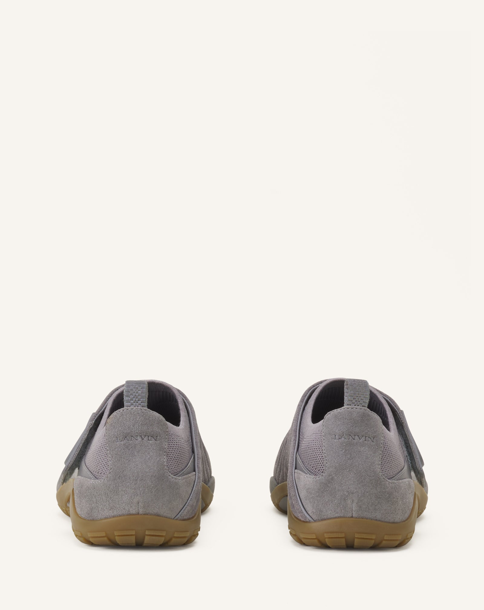 LNV1 KNIT AND SUEDE SNEAKERS