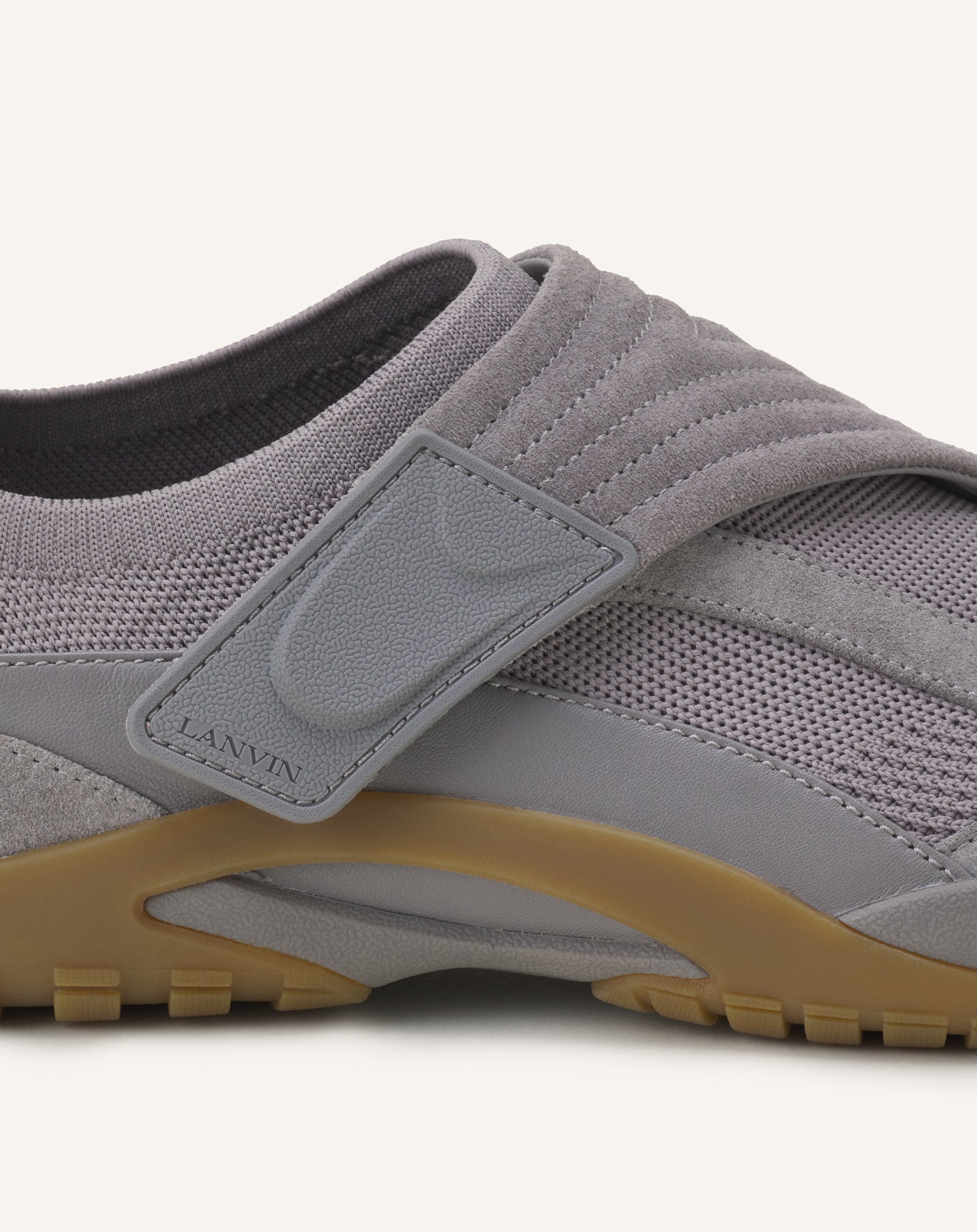 LNV1 KNIT AND SUEDE SNEAKERS